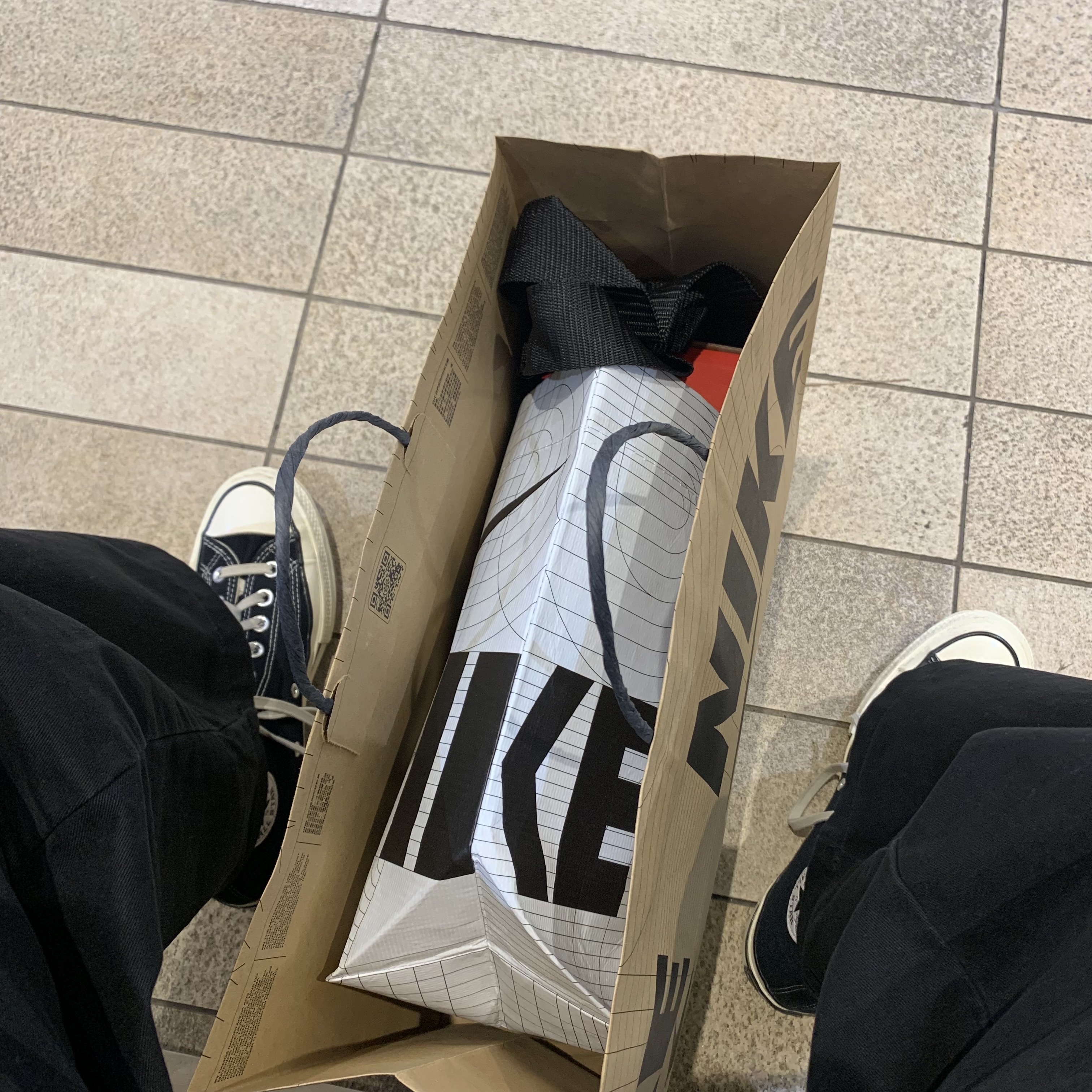 Converse Chuck 70 Hi Black 착용 스타일 - 2