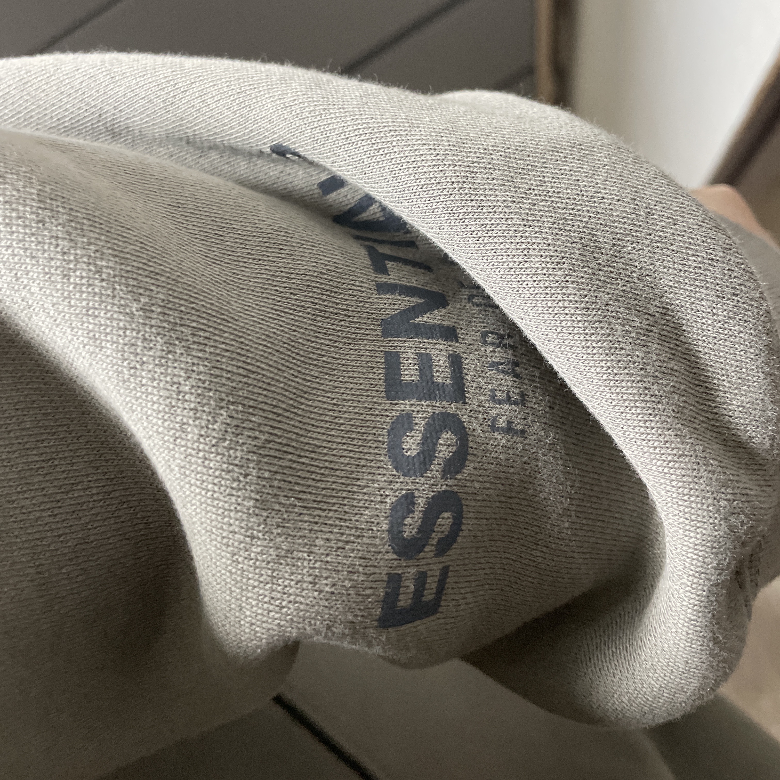 Essentials The Core Collection Hoodie Dark Oatmeal 착용 스타일