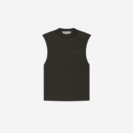 (키즈) 에센셜 머슬 티셔츠 오프 블랙 - 22FW