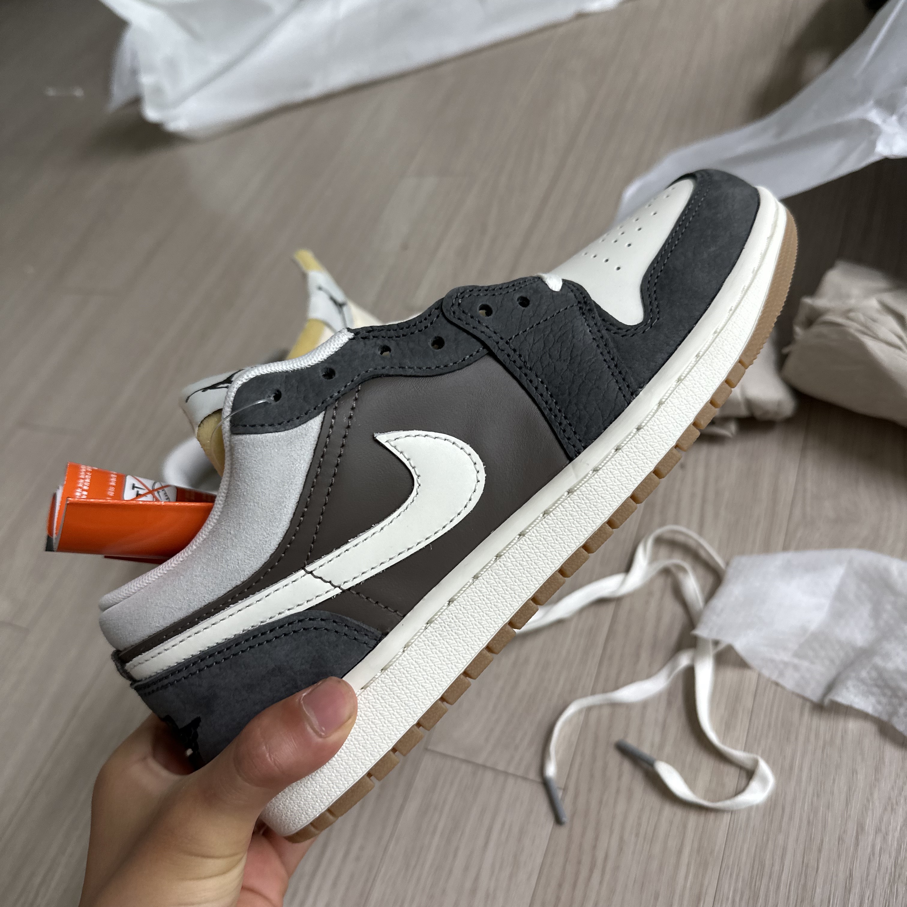 Jordan 1 Low Kkachi 착용 스타일 - 2