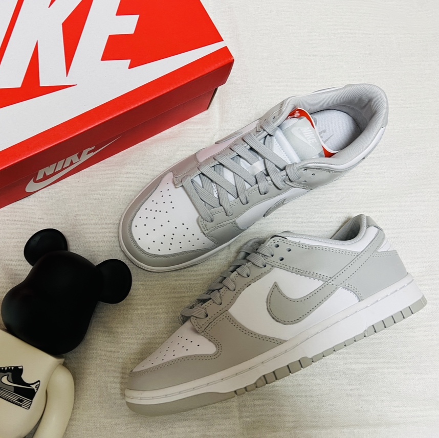 Nike Dunk Low Retro Grey Fog 착용 스타일 - 1