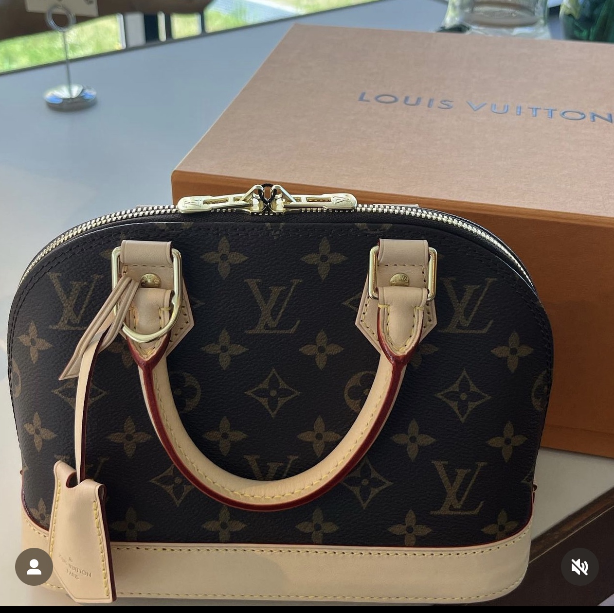 Louis Vuitton Alma BB Monogram 착용 스타일