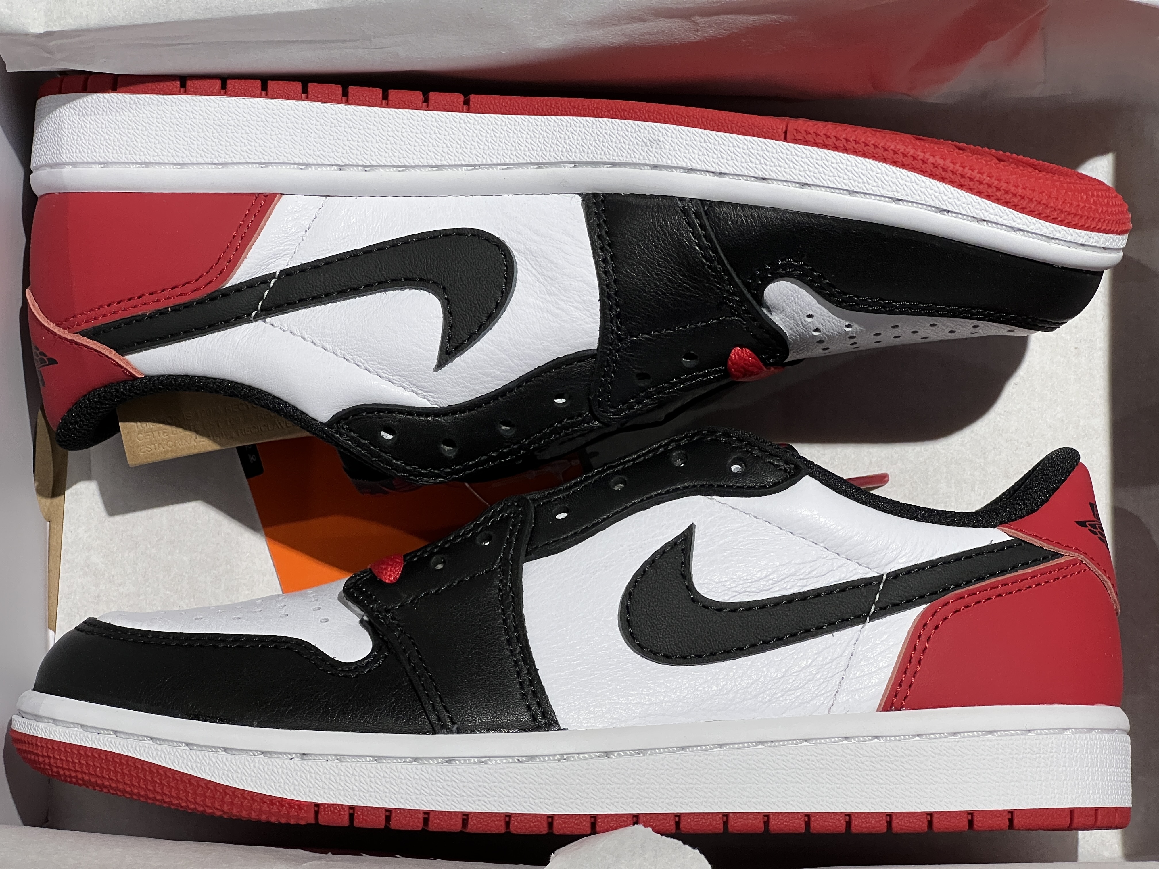 Jordan 1 Retro Low OG Black Toe 착용 스타일