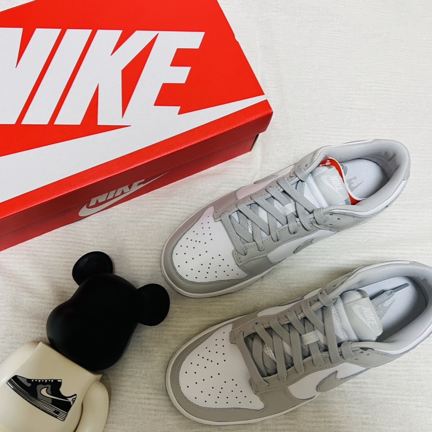 Nike Dunk Low Retro Grey Fog 착용 스타일 - 2