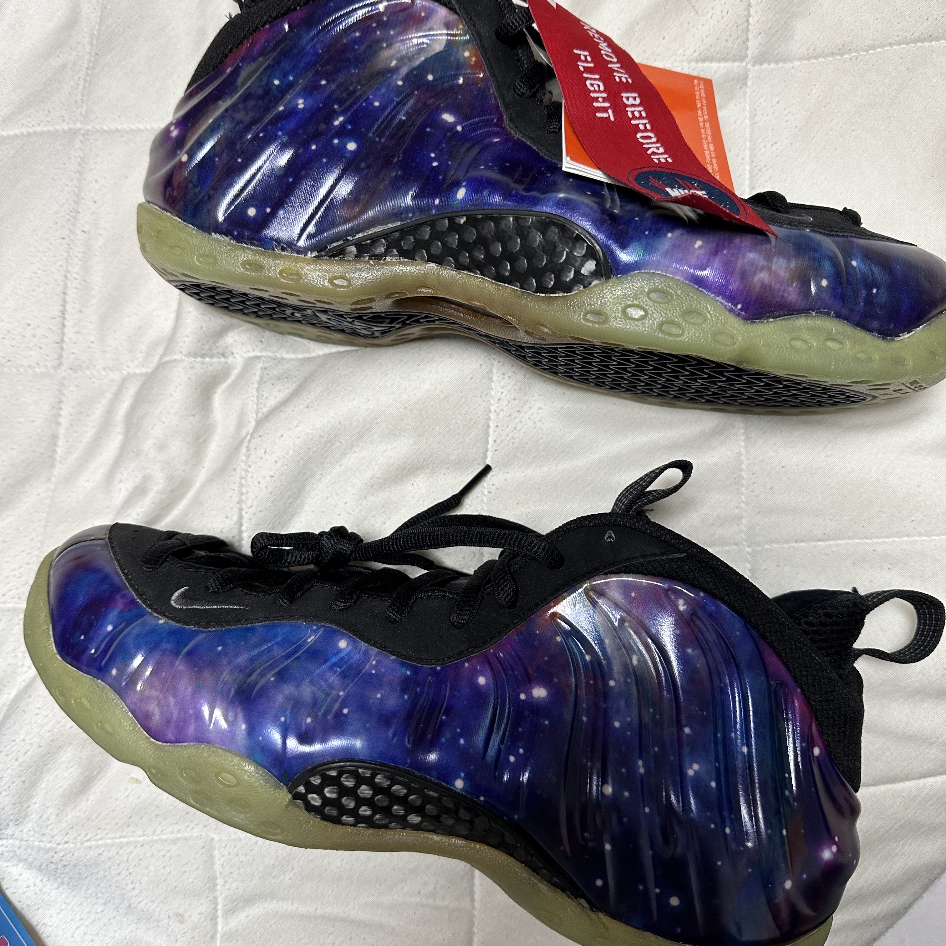 Nike Air Foamposite One NRG Galaxy 착용 스타일 - 2