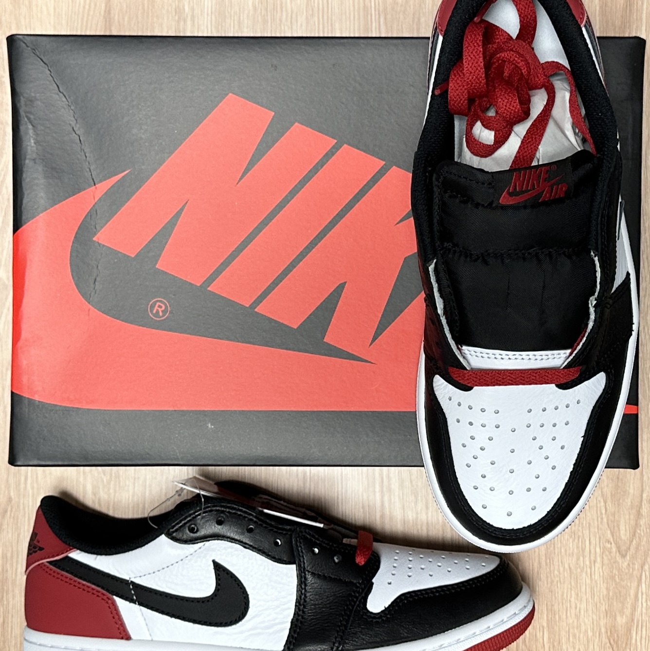 Jordan 1 Retro Low OG Black Toe 착용 스타일