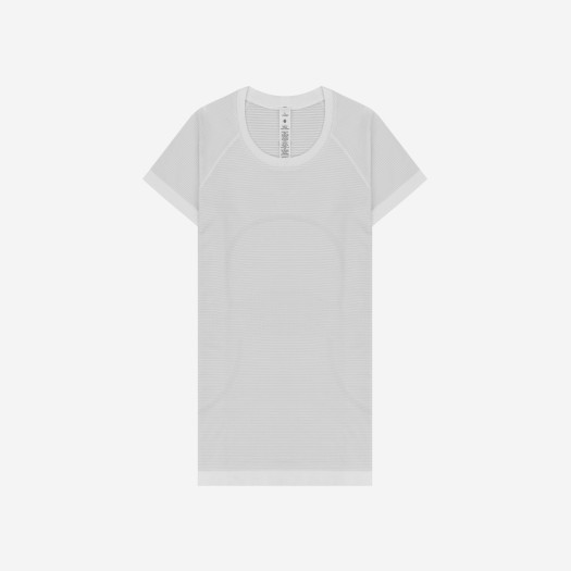 (W) 룰루레몬 스위프틀리 테크 숏슬리브 셔츠 2.0 화이트 - 아시아