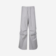 Porta Women Tuck Wide Pants Grey
