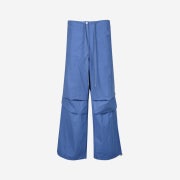 Porta Women Tuck Wide Pants Blue