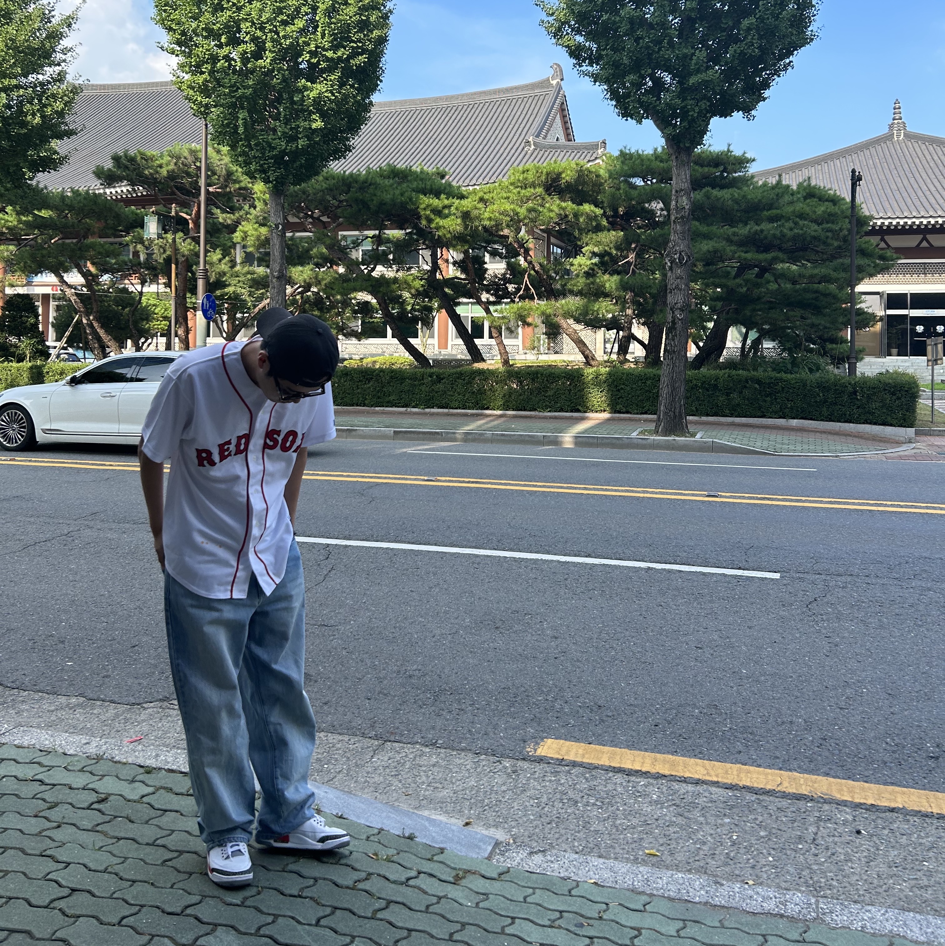 Jordan 3 Retro Fire Red 2022 착용 스타일 - 2