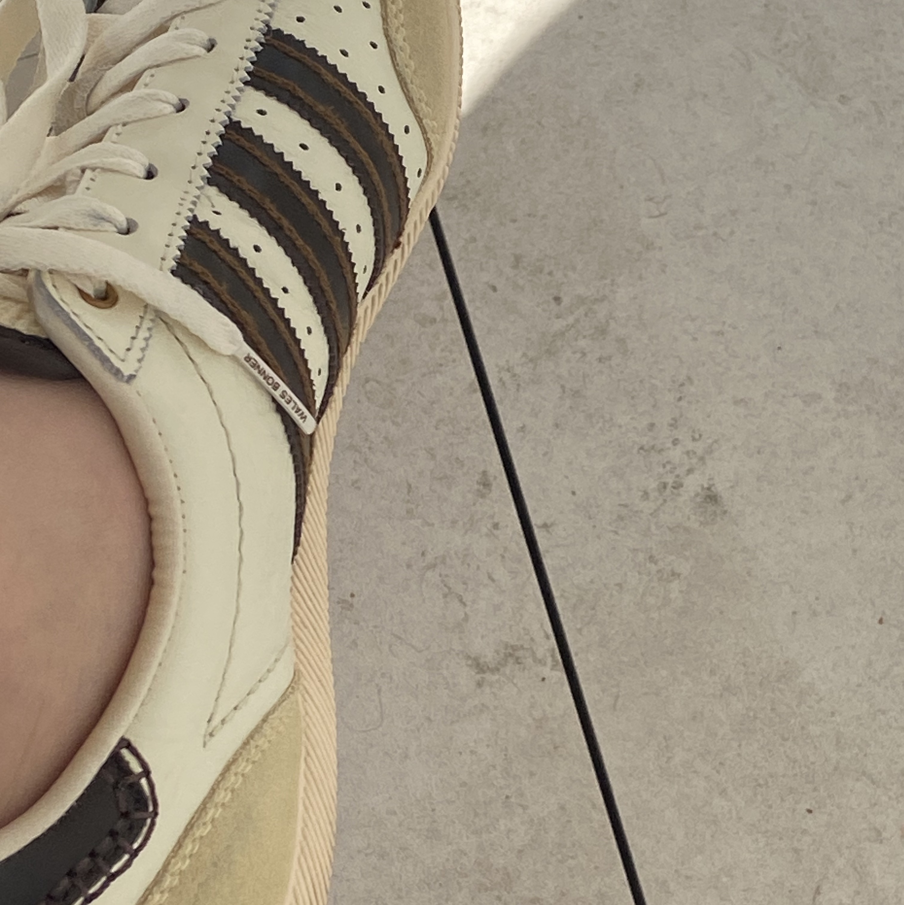 Adidas x Wales Bonner Japan Shoes Cream White 착용 스타일 - 2
