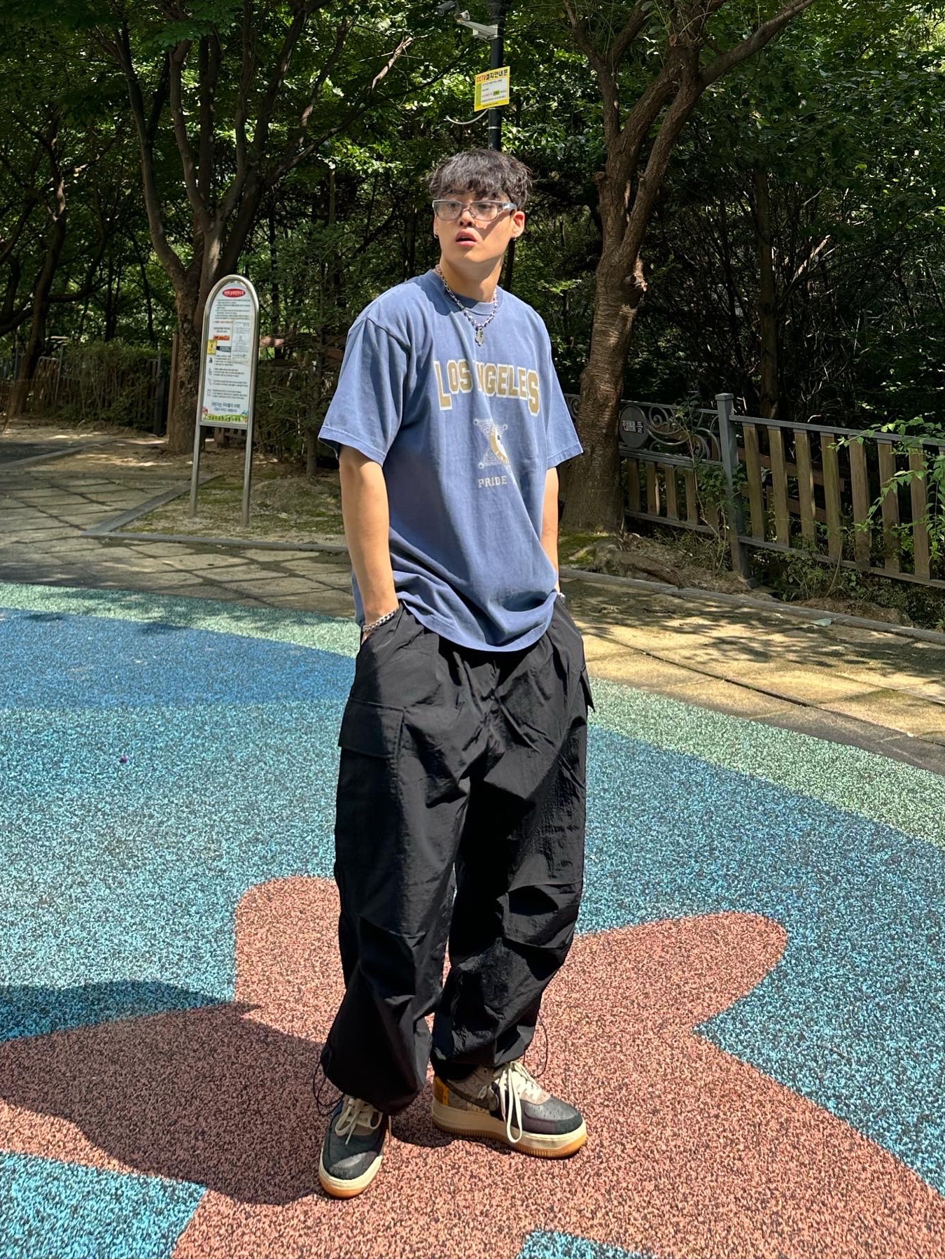 Nike x Travis Scott Air Force 1 Low Cactus Jack 착용 스타일 - 2