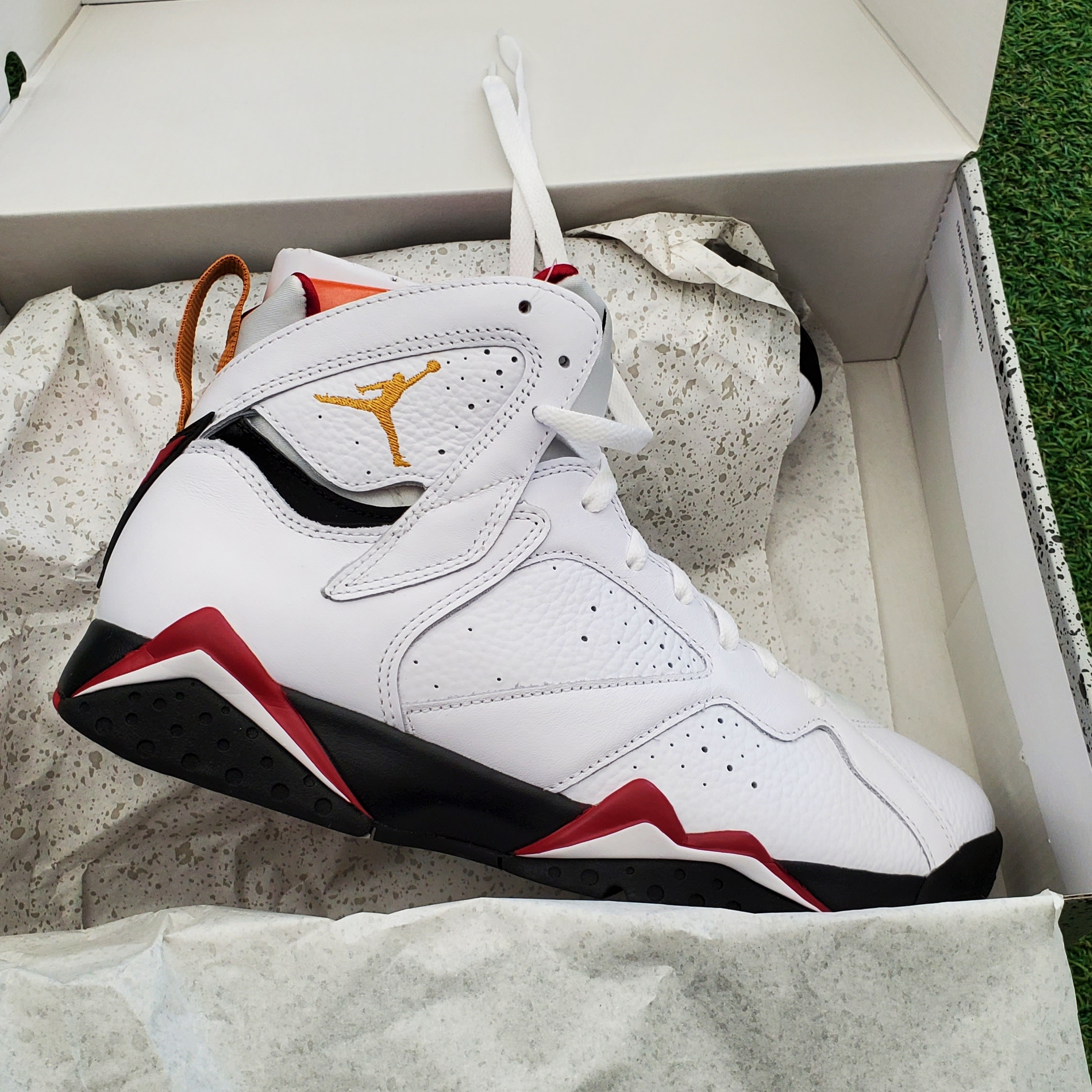 Jordan 7 Retro Cardinal 2022 착용 스타일