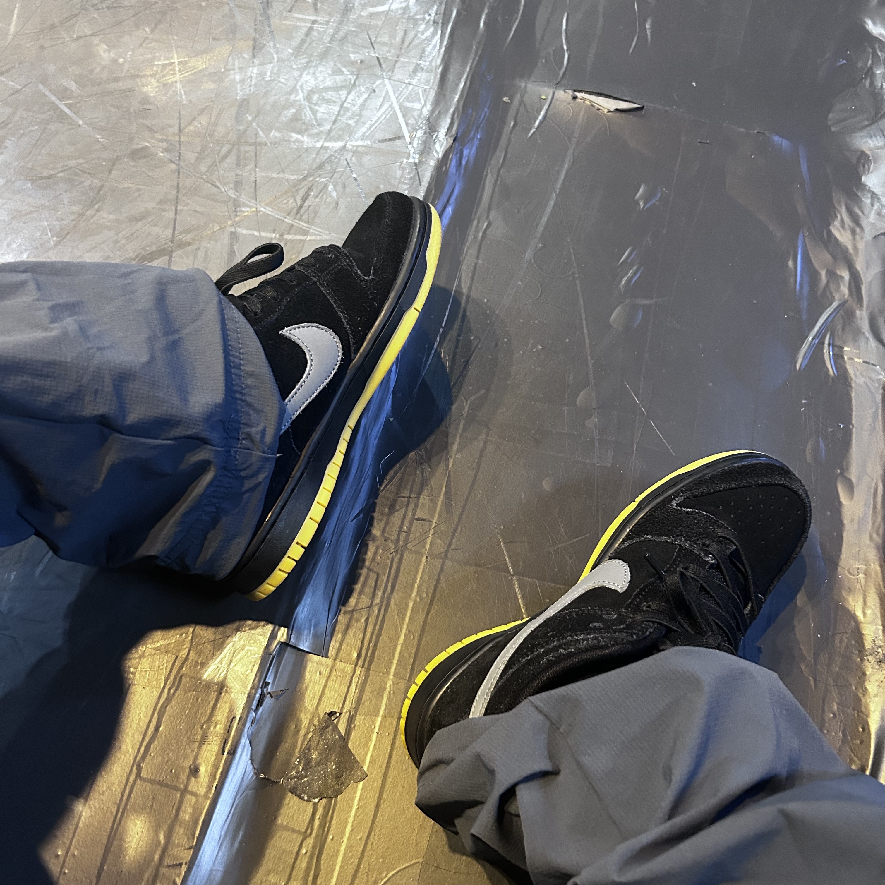 Nike SB Dunk Low Pro Black Cool Grey 착용 스타일