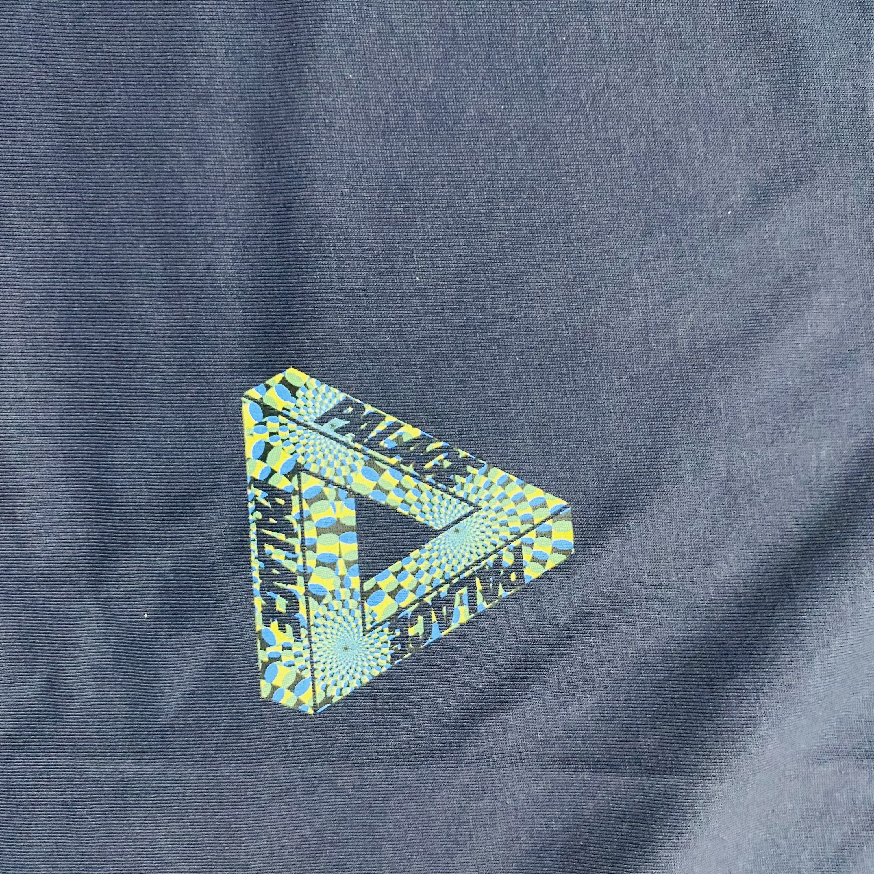 Palace Tri-Eye T-Shirt Navy - 21FW 착용 스타일 - 4