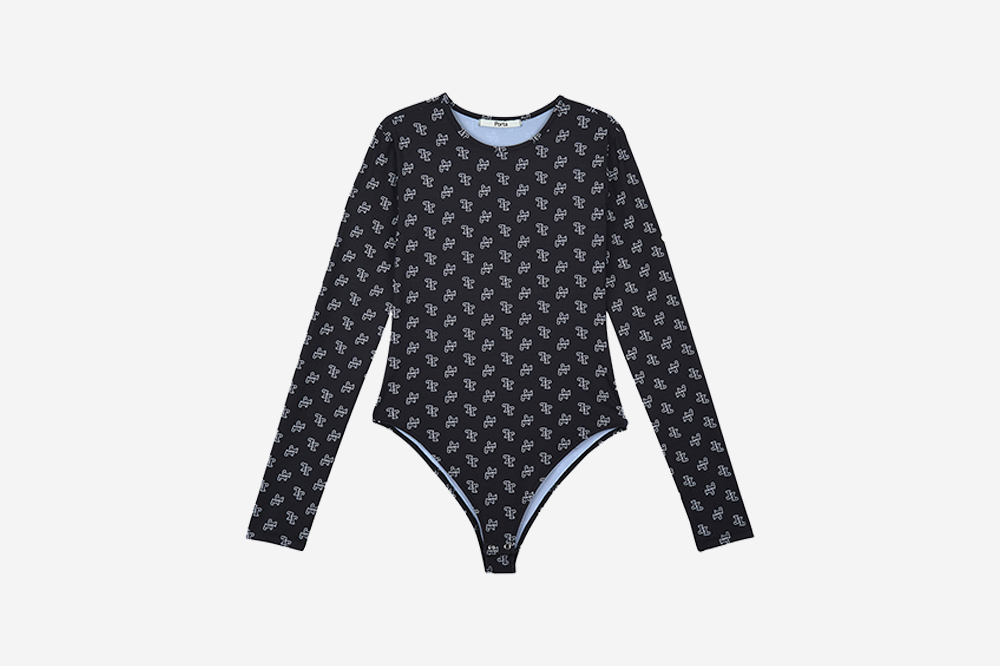 Porta Women Symbol Bodysuit Black 상세 이미지 1