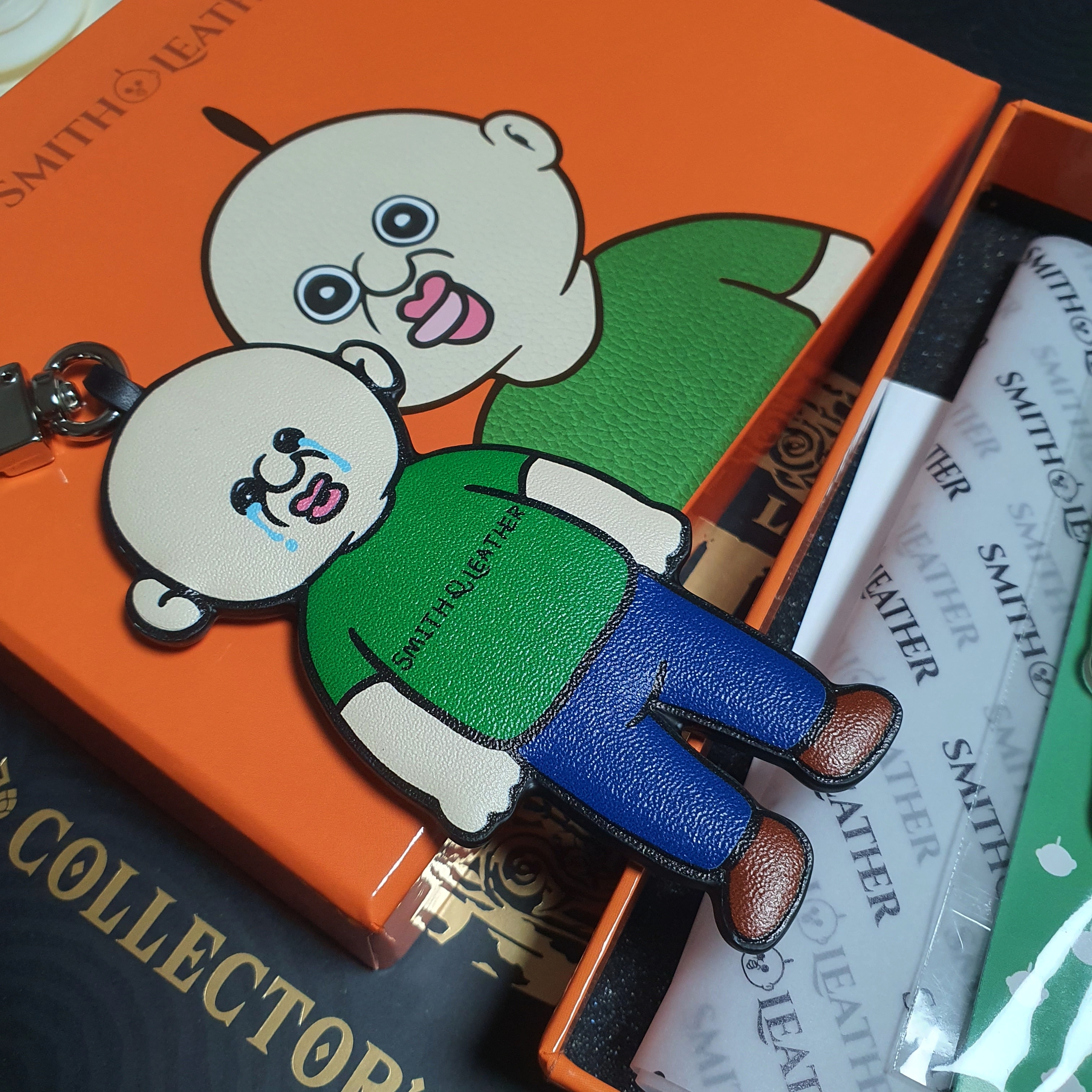 Smith & Leather x Bbangbbang Keyring (58 Limited) 착용 스타일
