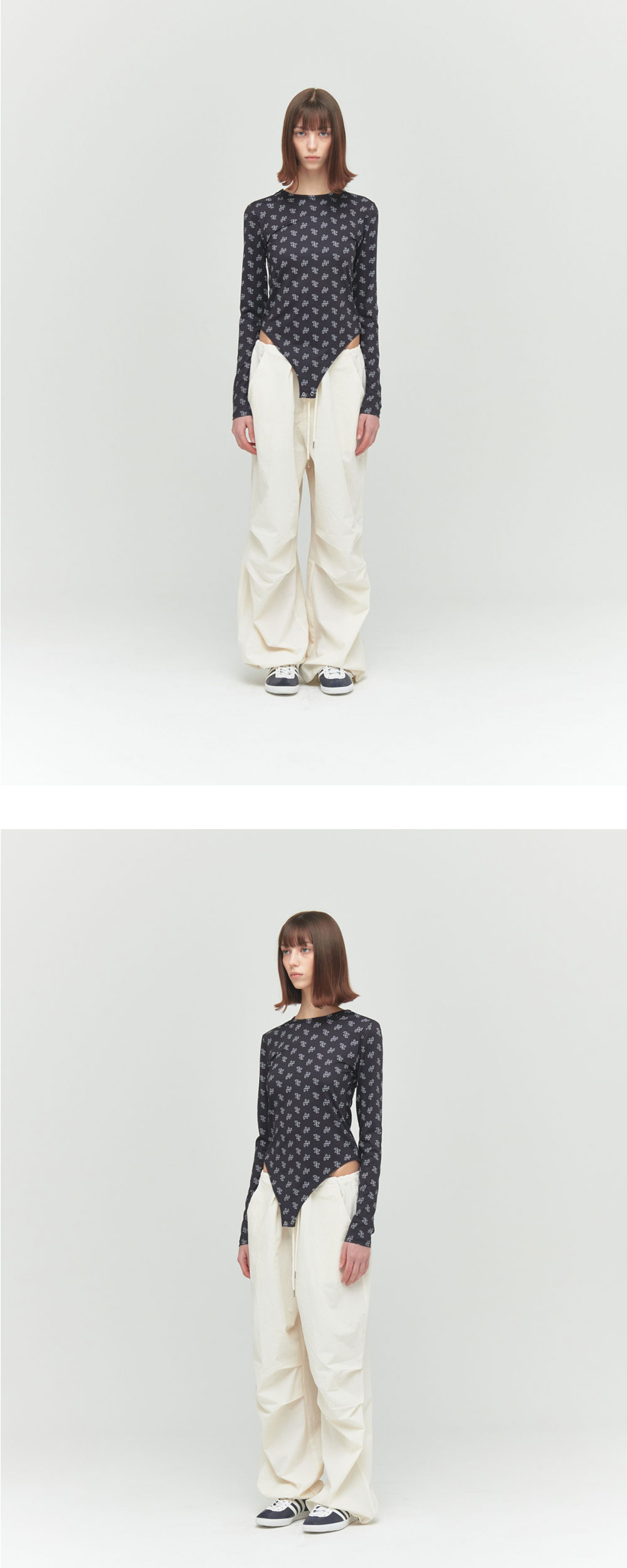 Porta Women Symbol Bodysuit Black 상세 이미지 2