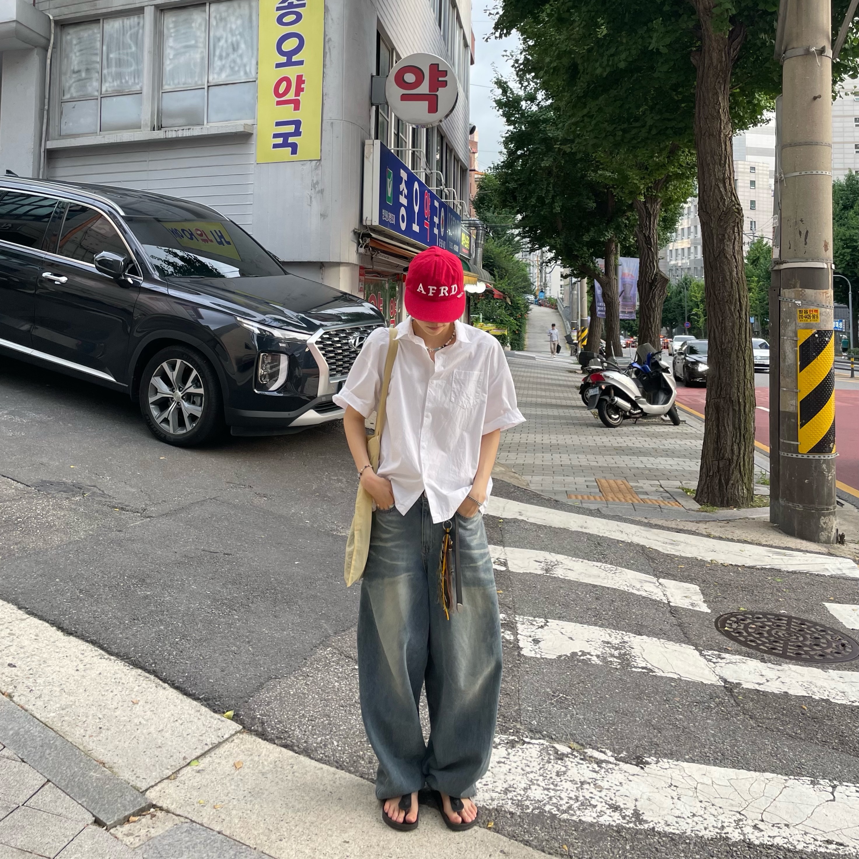 Birkenstock Gizeh Essentials Eva Black - Regular 착용 스타일 - 1