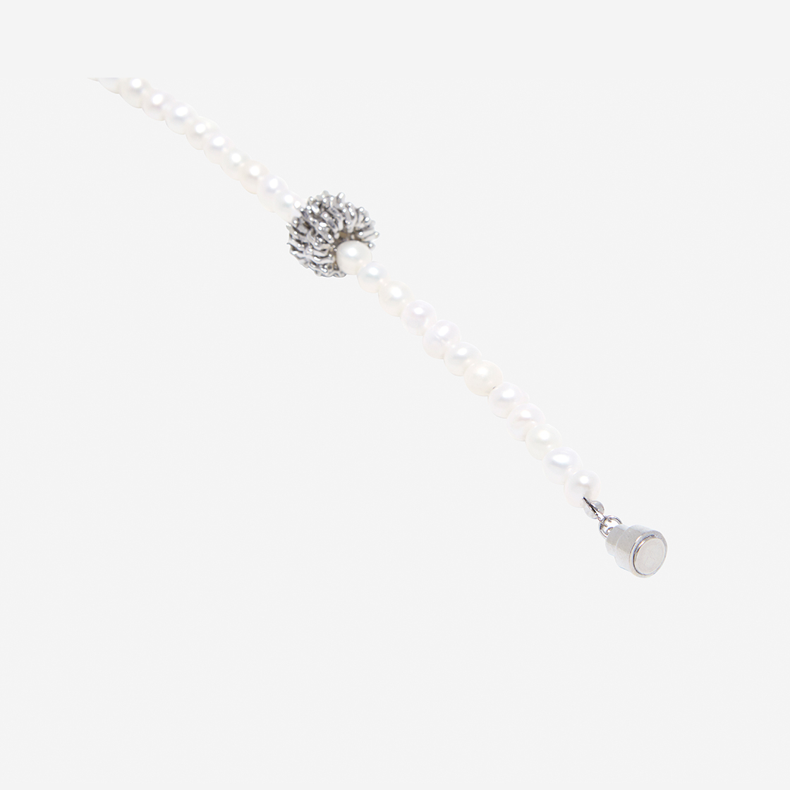 포트레이트 리포트 브로큰 스태츄 펄 브레이슬릿 실버(Portrait Report Broken Staute Pearl Bracelet Silver) - 3