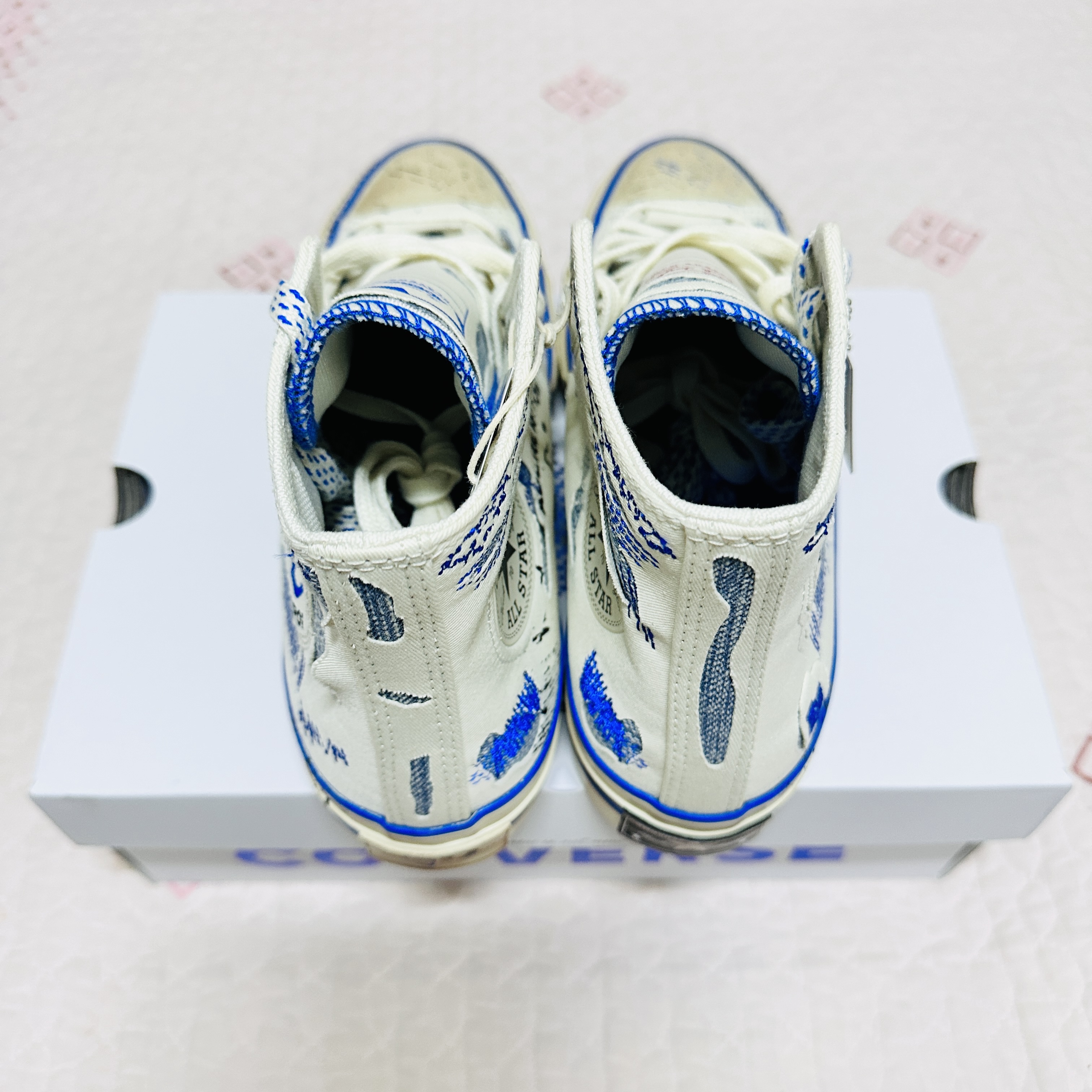 Converse x Ader Error Chuck 70 High White 착용 스타일 - 3