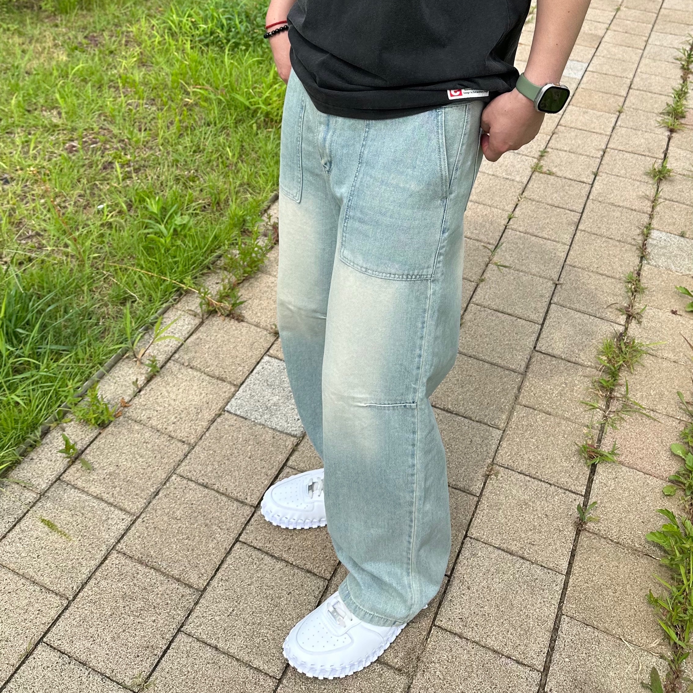 Nike x Jacquemus J Force 1 Low LX SP White 착용 스타일 - 2