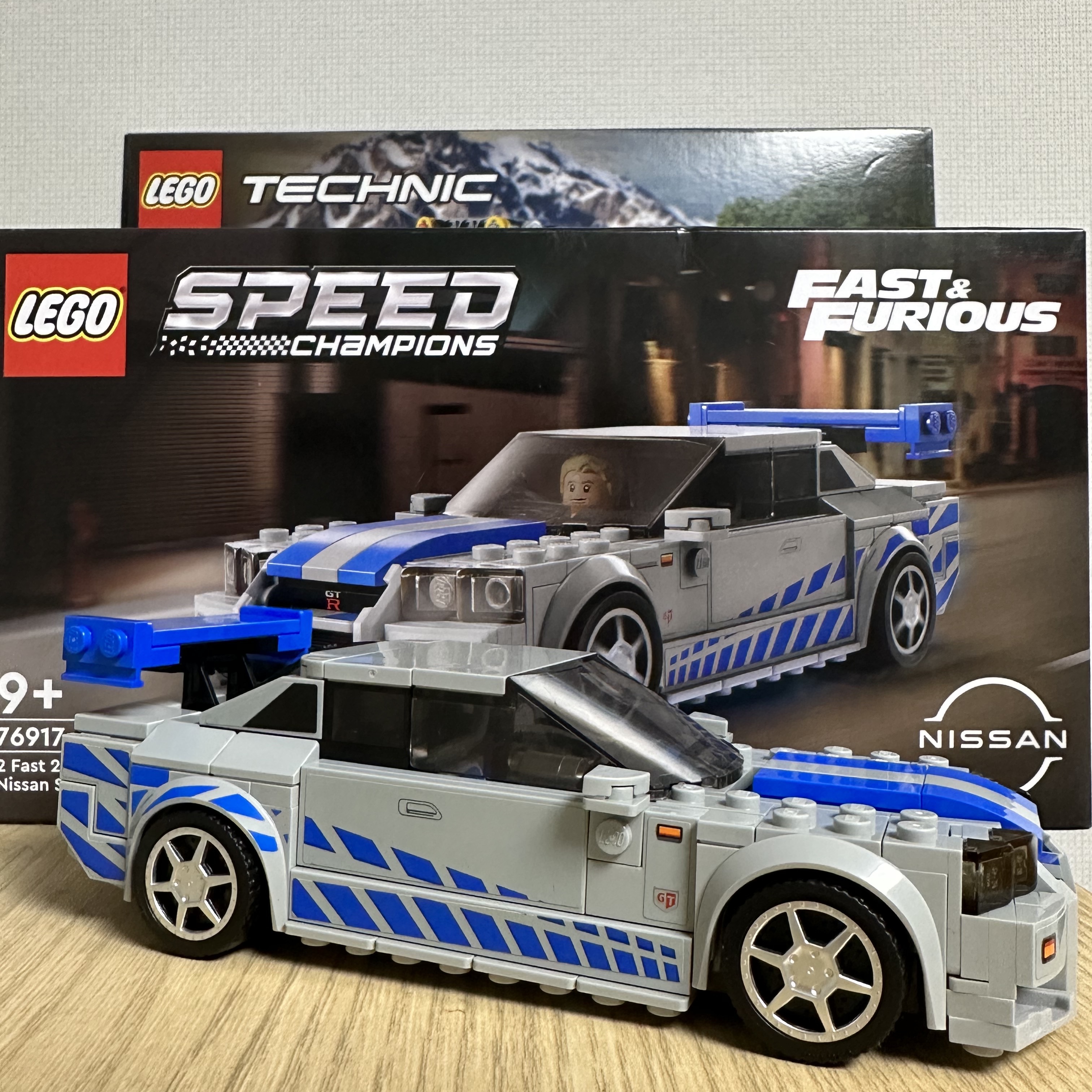 Lego 2 Fast 2 Furious Nissan Skyline GT-R (R34) 착용 스타일