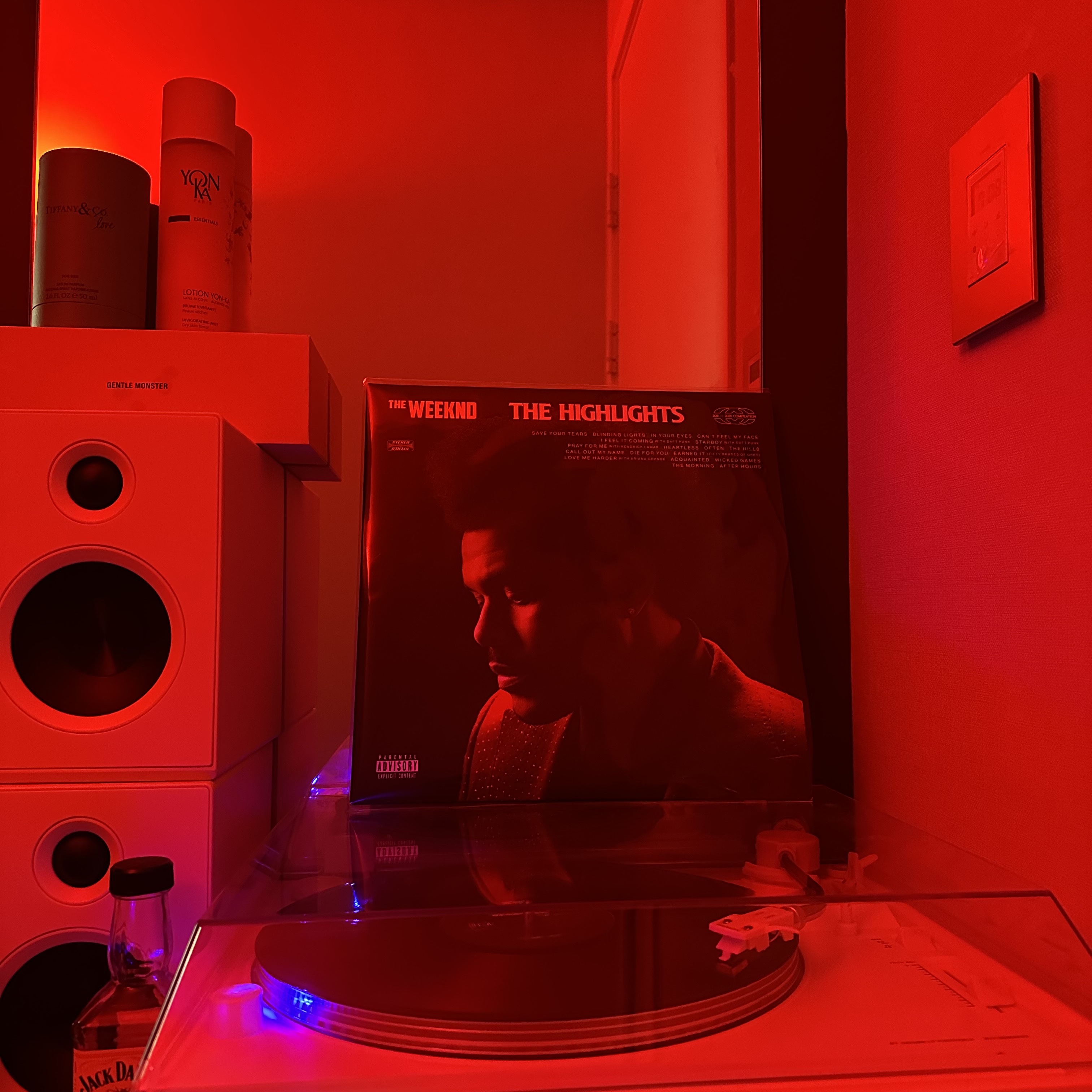 The Weeknd The Highlights Black (2LP) 착용 스타일 - 2