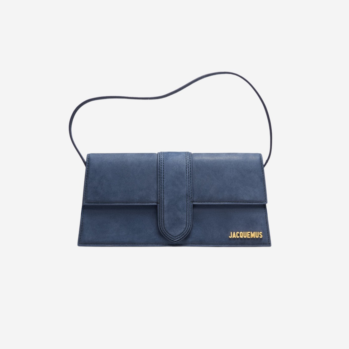 Jacquemus Le Bambino Long Flap Bag Dark Navy 상세 이미지 1