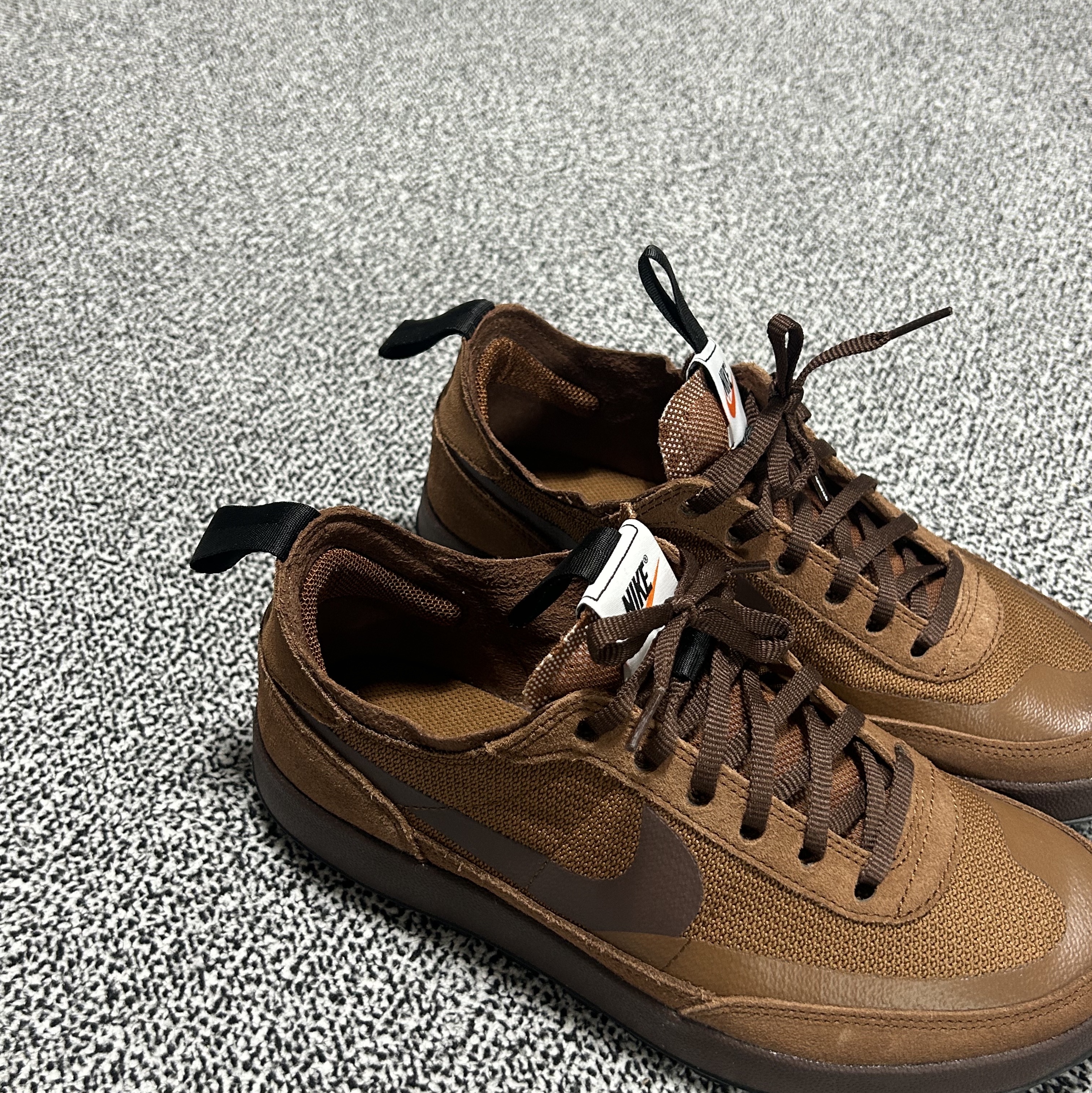 Nike x Tom Sachs General Purpose Shoe Brown 착용 스타일