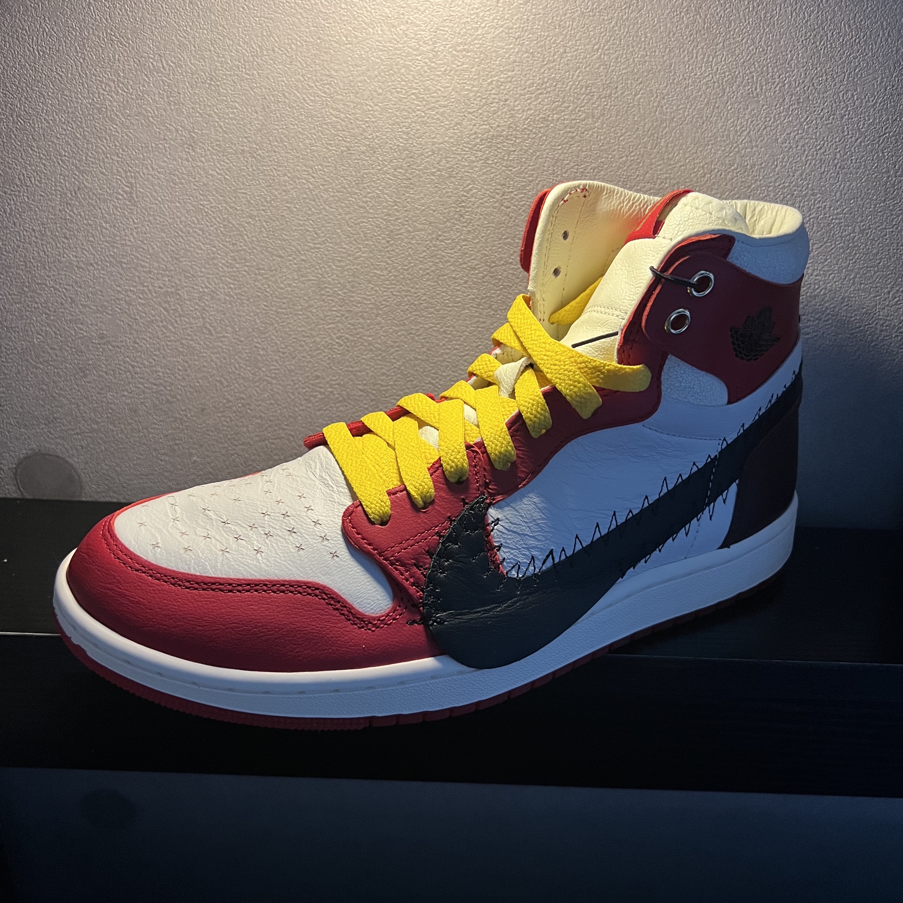 (W) Jordan 1 x Teyana Taylor Zoom CMFT 2 Gym Red 착용 스타일