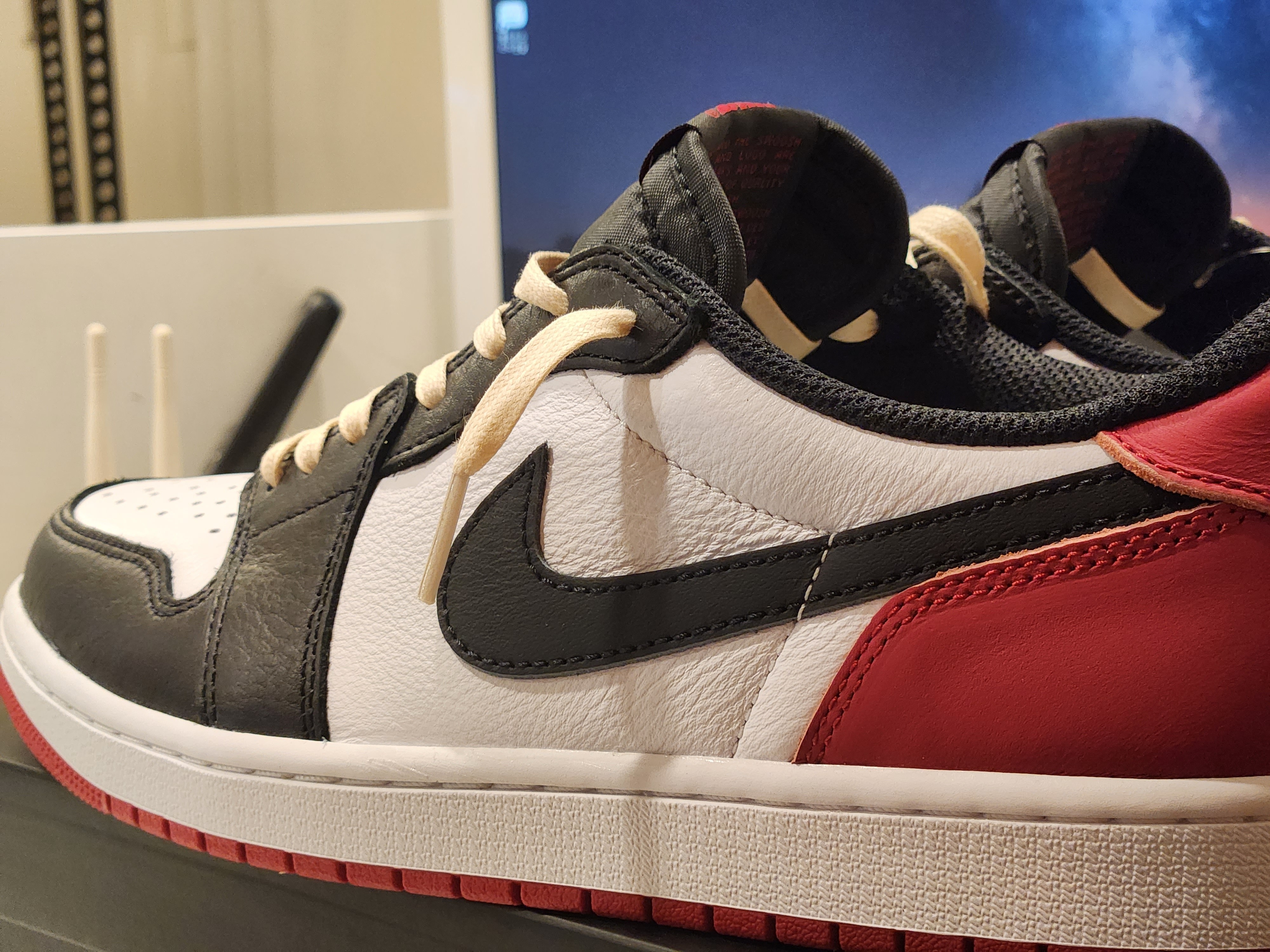 Jordan 1 Retro Low OG Black Toe 착용 스타일