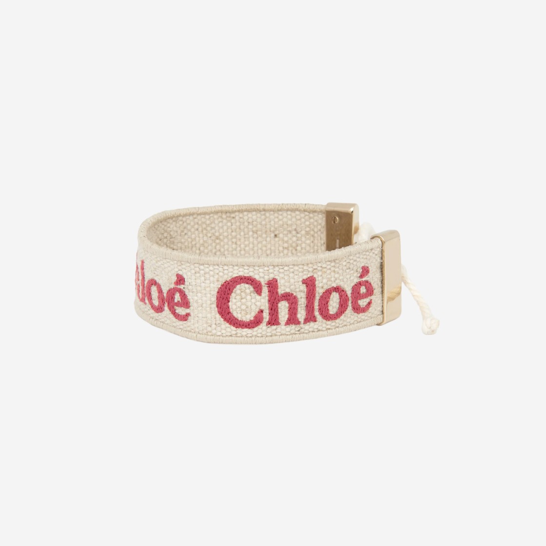 (W) Chloe Woody Bracelet Beige Pink 상세 이미지 1