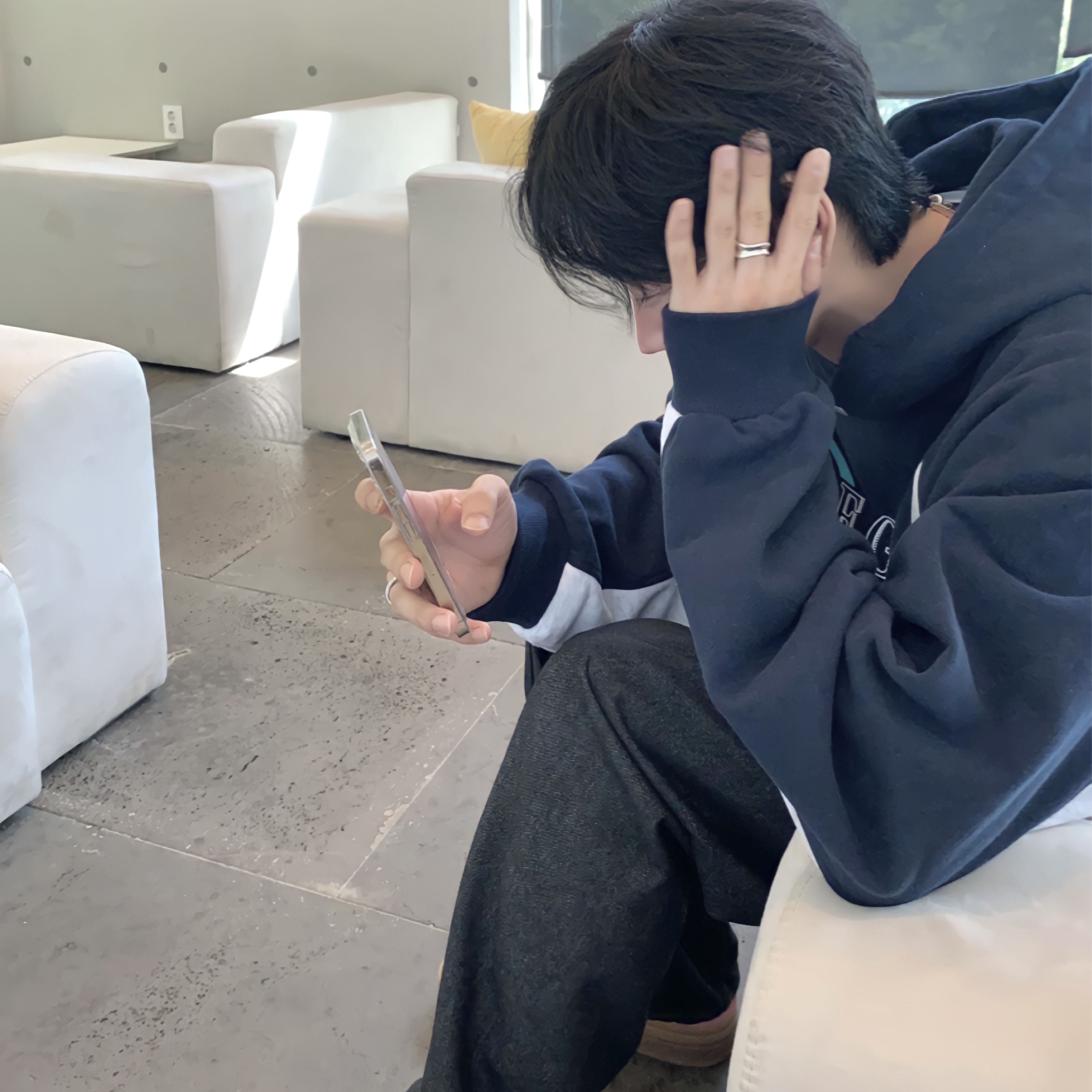 (W) Adidas Gazelle Bold Pink Glow Victory Blue 착용 스타일 - 3