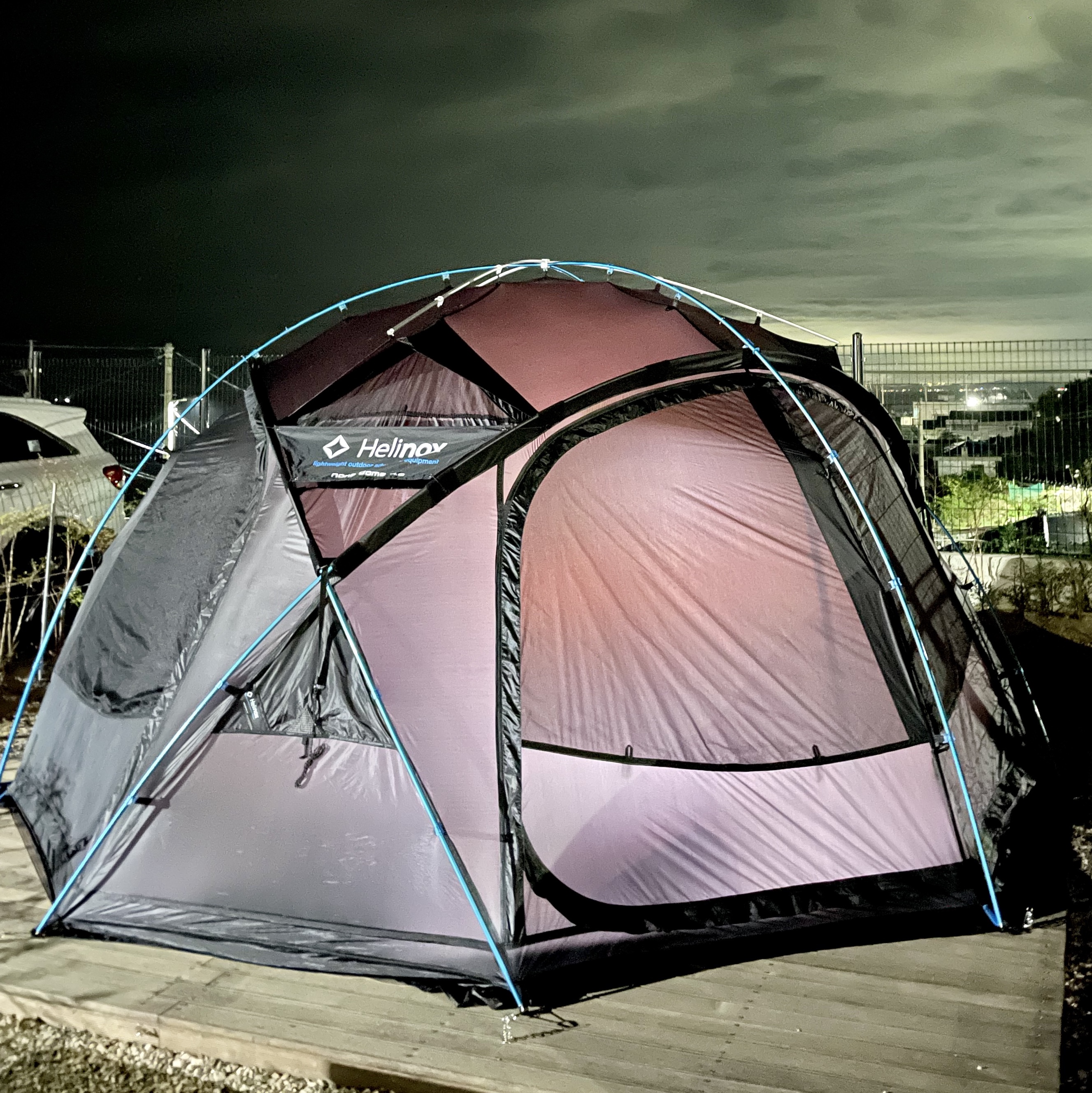 Helinox Nona Dome 4.0 Black 착용 스타일