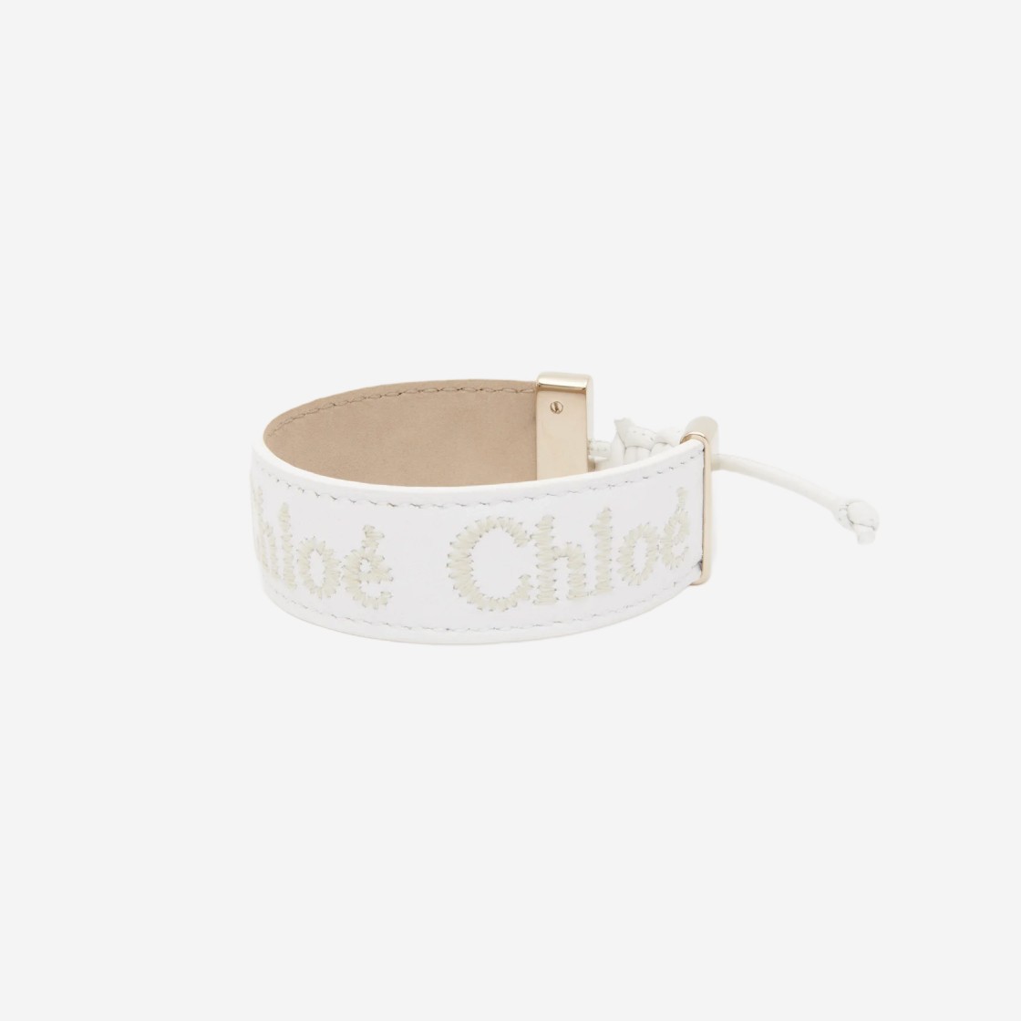 (W) Chloe Woody Bracelet White 상세 이미지 1