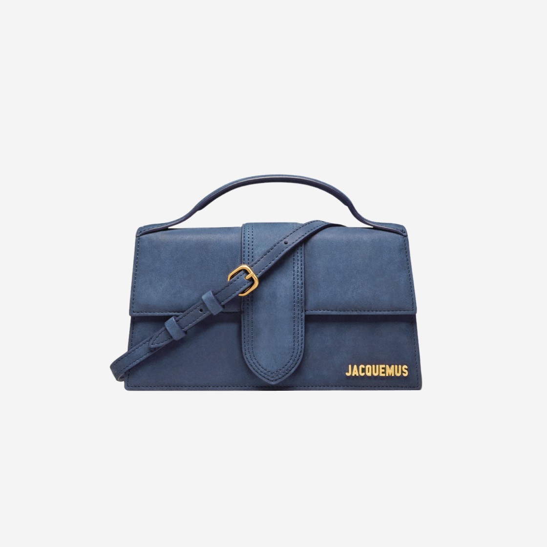 Jacquemus Le Grand Bambino Crossbody Flap Bag Dark Navy 상세 이미지 1