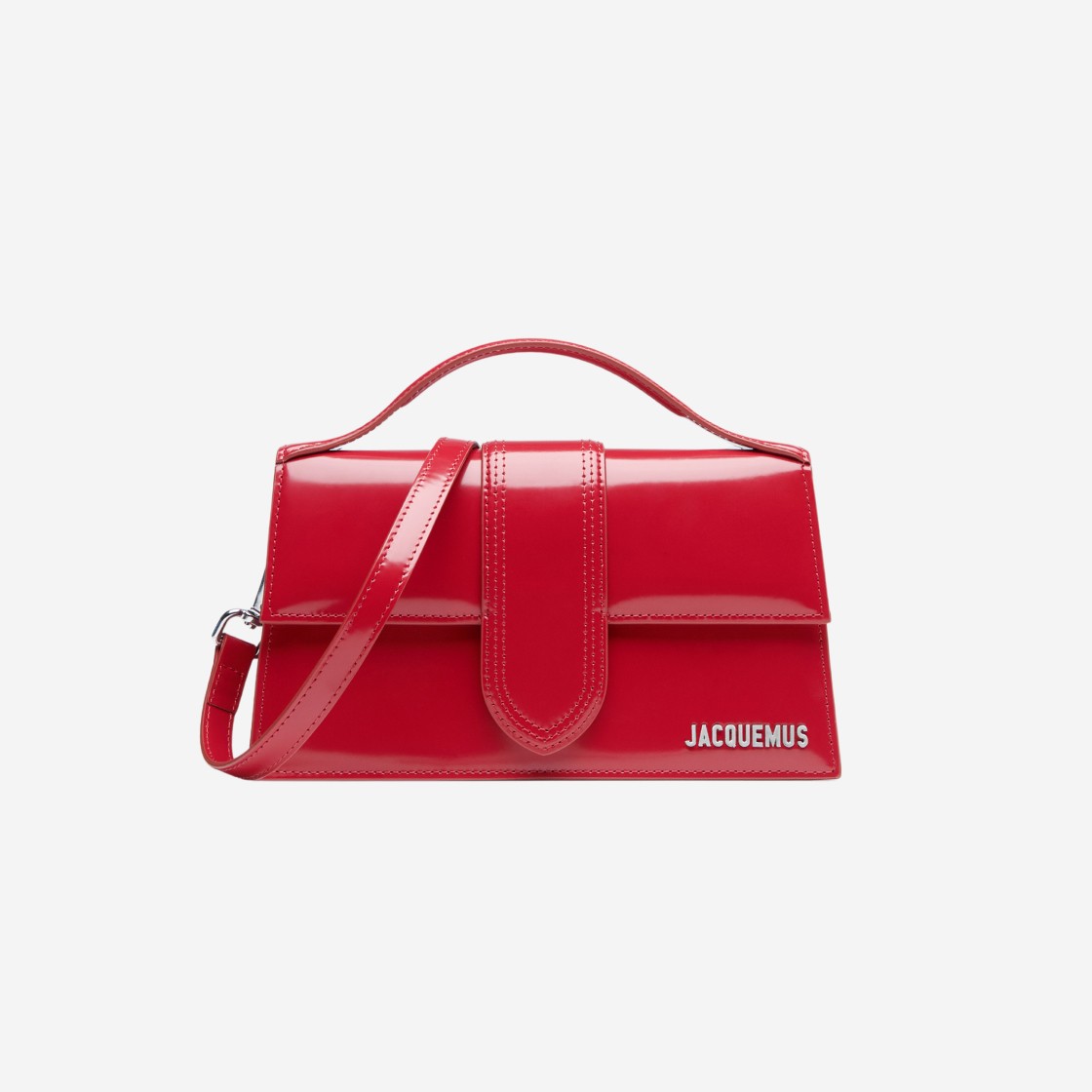 Jacquemus Le Grand Bambino Crossbody Flap Bag Red 상세 이미지 1