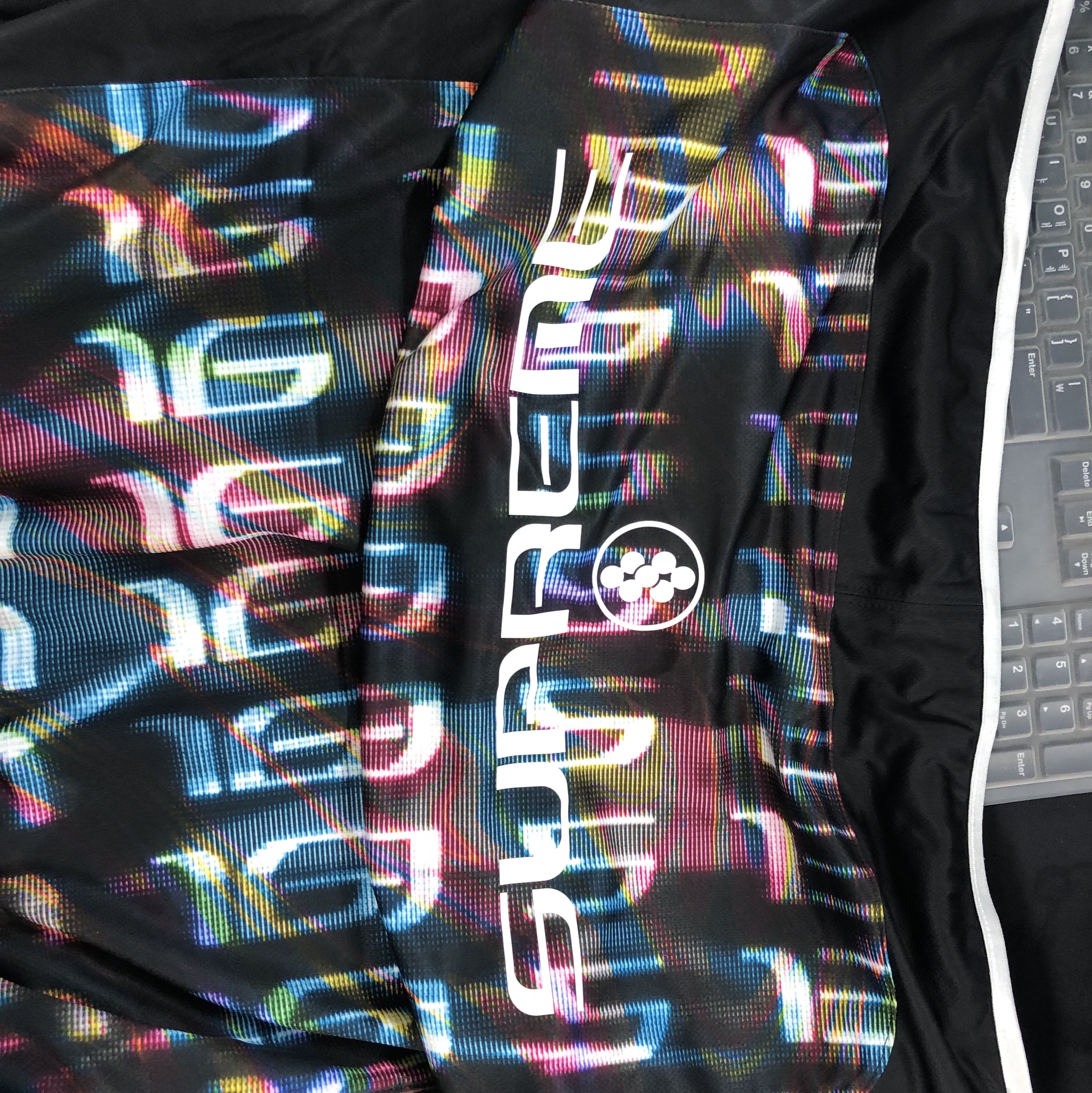 Supreme Feedback Soccer Jersey Black - 23SS 착용 스타일