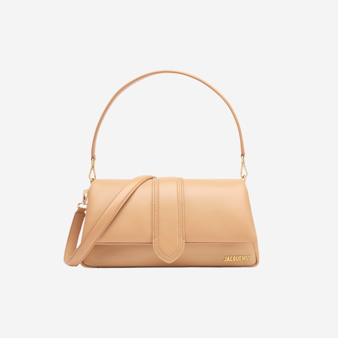 Jacquemus Le Bambimou Puffed Flap Bag Camel 상세 이미지 1