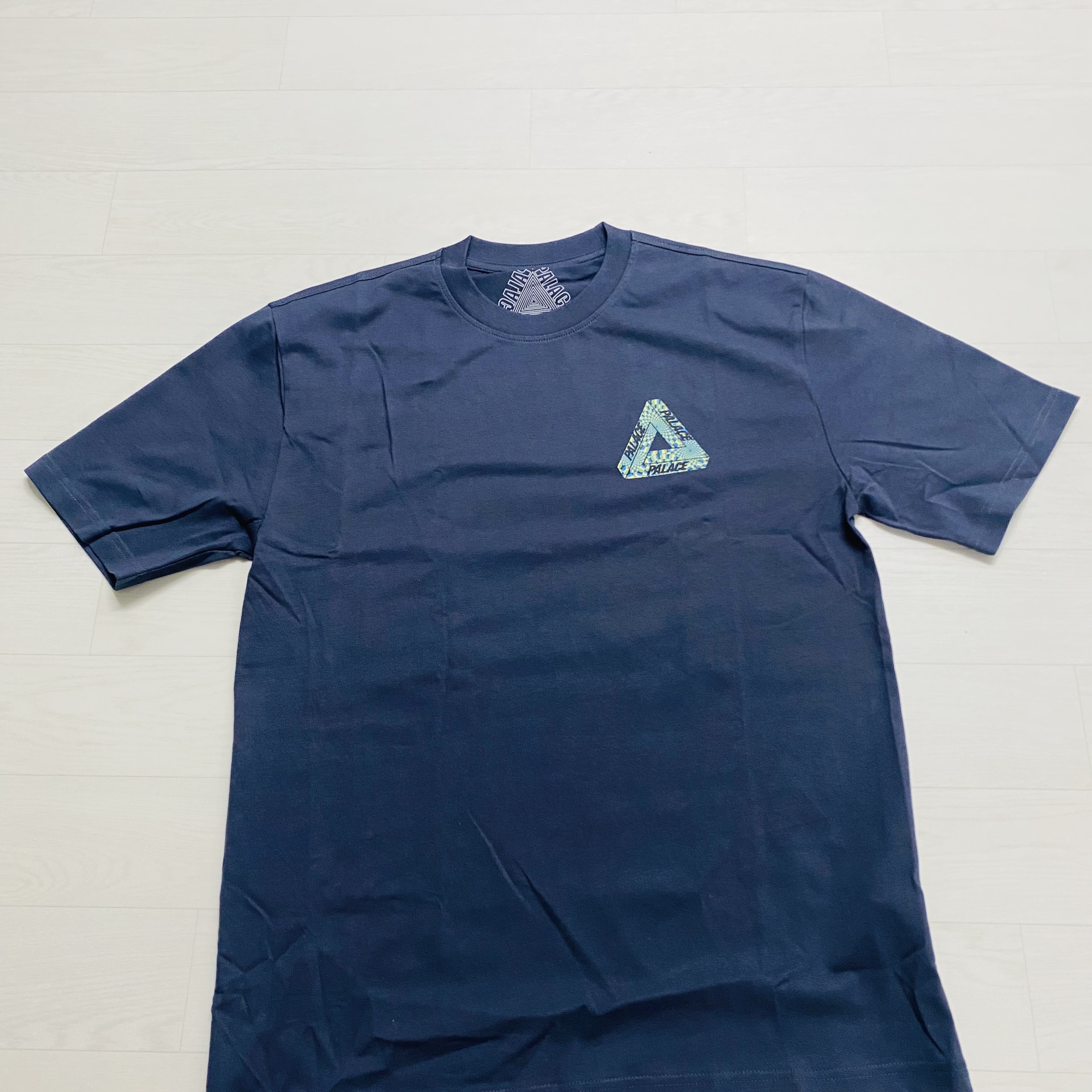 Palace Tri-Eye T-Shirt Navy - 21FW 착용 스타일 - 1