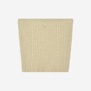 Porta Women Boucle Knit Top Beige