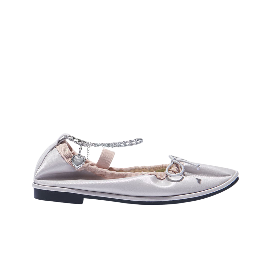 RF1SHBD1FL008 (W) Rockfishweatherwear x Sinoon Wisley Scrunch Flat Silver - 대표 이미지 #1