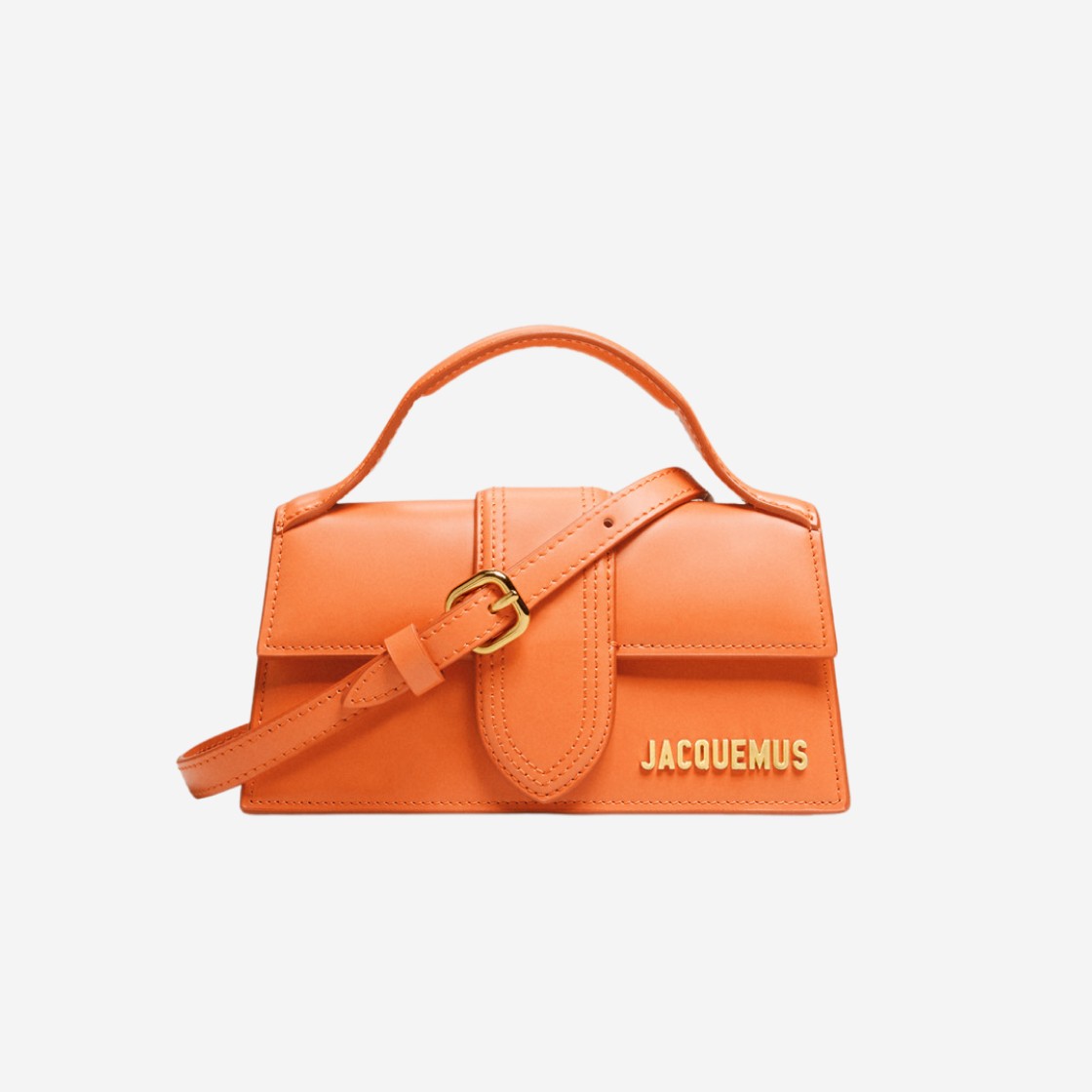 Jacquemus Le Bambino Small Flap Bag Orange 상세 이미지 1