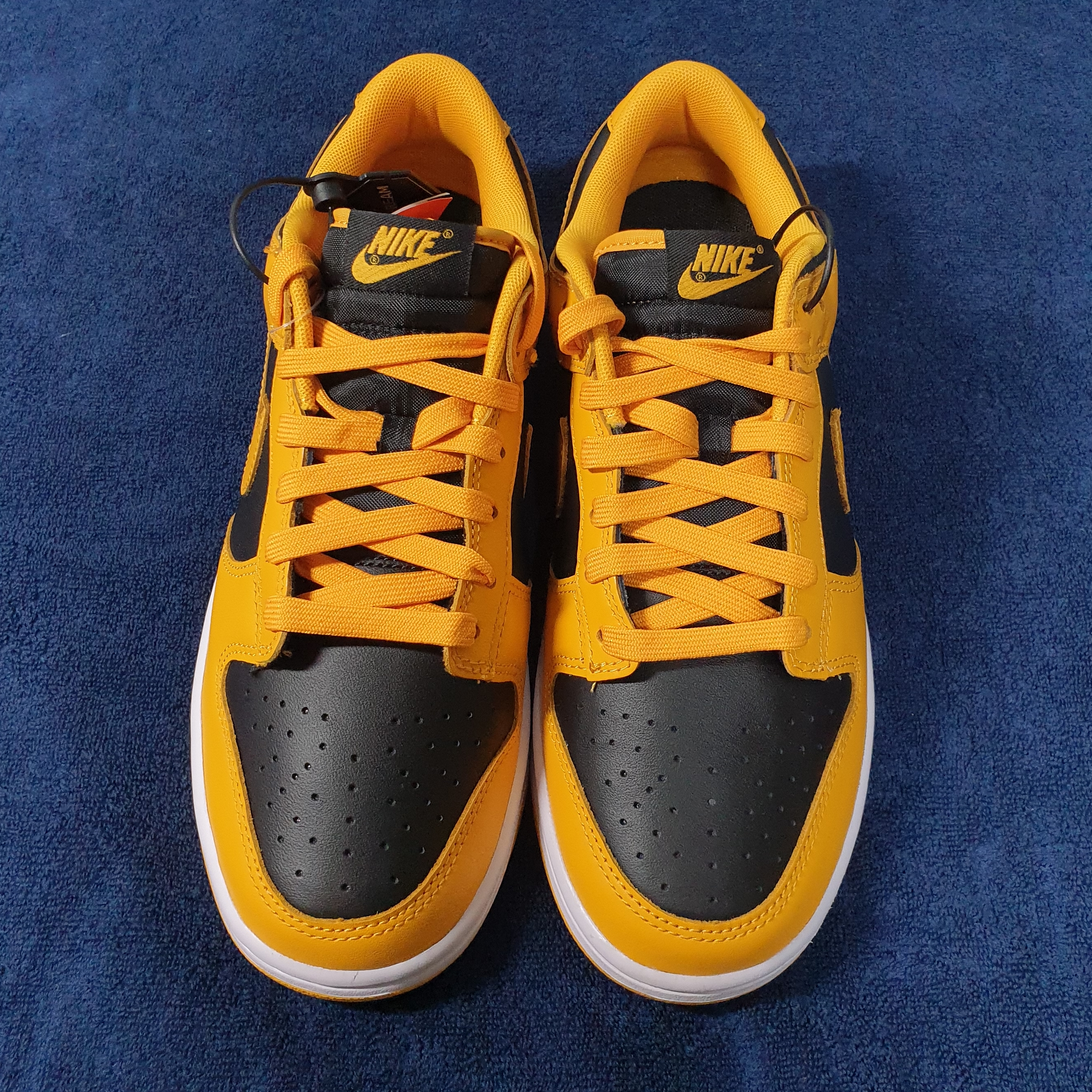 Nike Dunk Low Retro Championship Goldenrod 착용 스타일