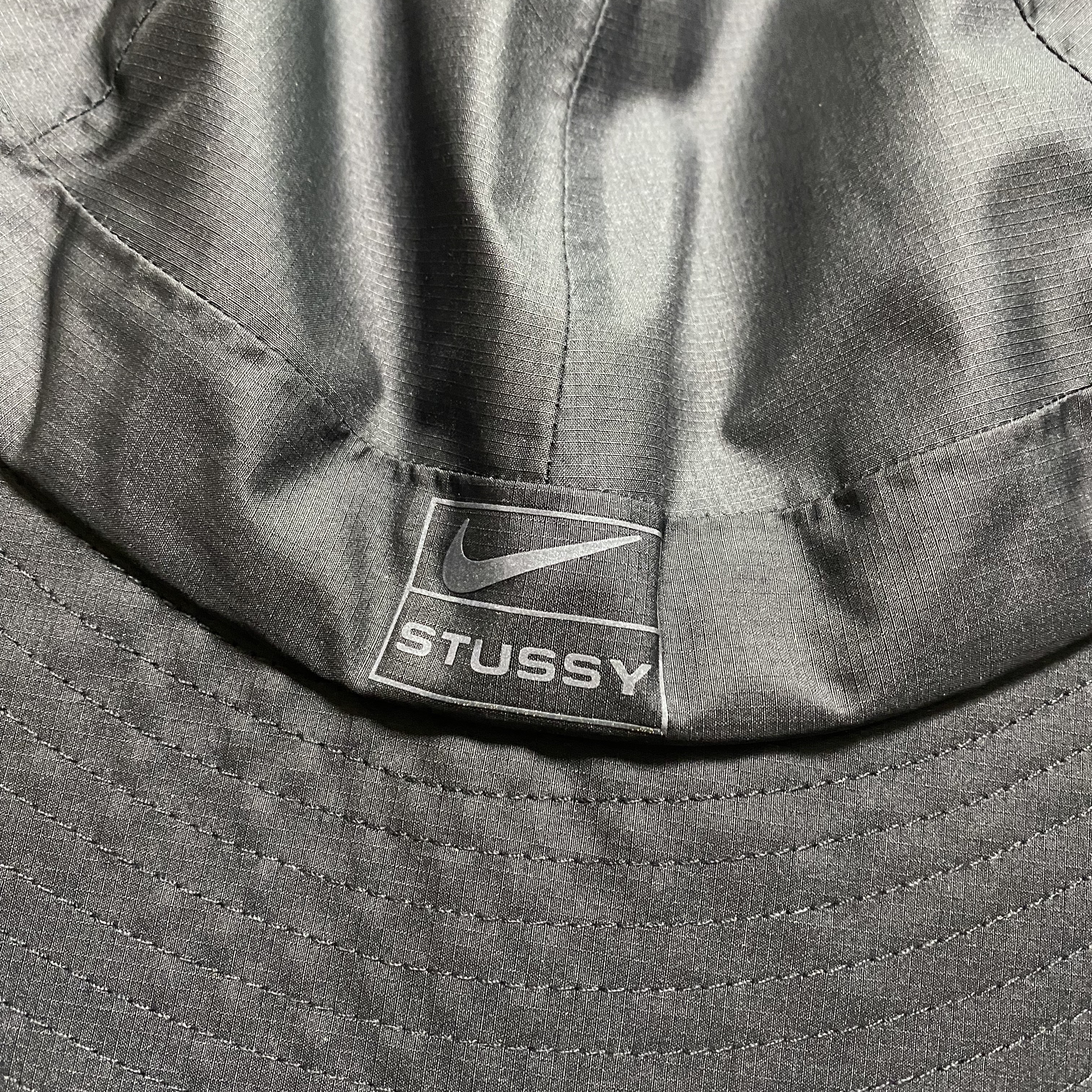 Nike x Stussy NRG FL Storm-Fit Bucket Hat Black 착용 스타일 - 1