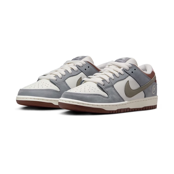 Nike x Yuto Horigome SB Dunk Low Wolf Grey 착용 스타일 - 3