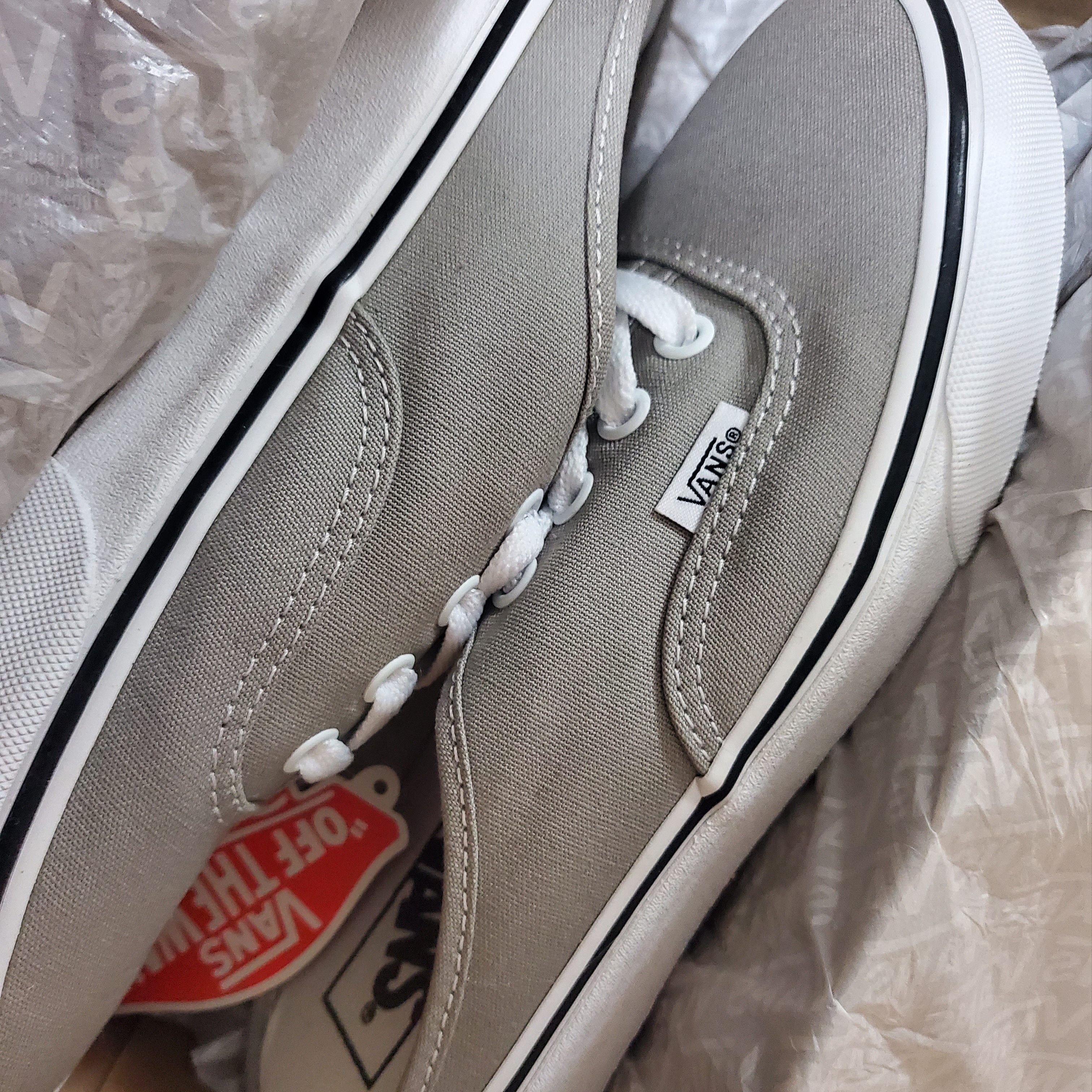 Vans Authentic Mule Lavender 착용 스타일