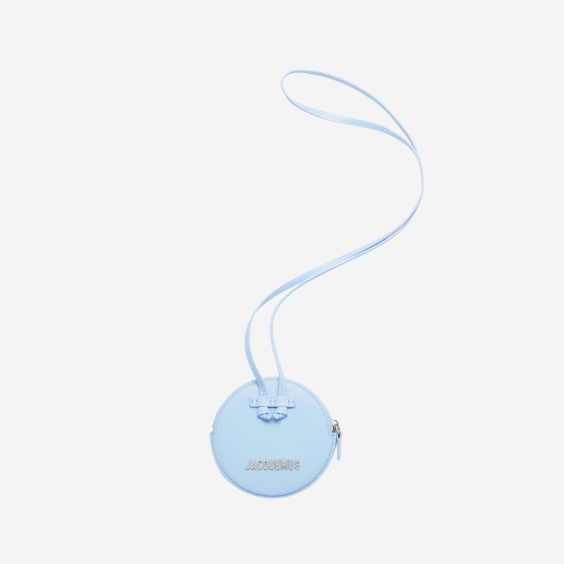 Jacquemus Le Pitchou Circle Neck Pouch Light Blue 상세 이미지 1