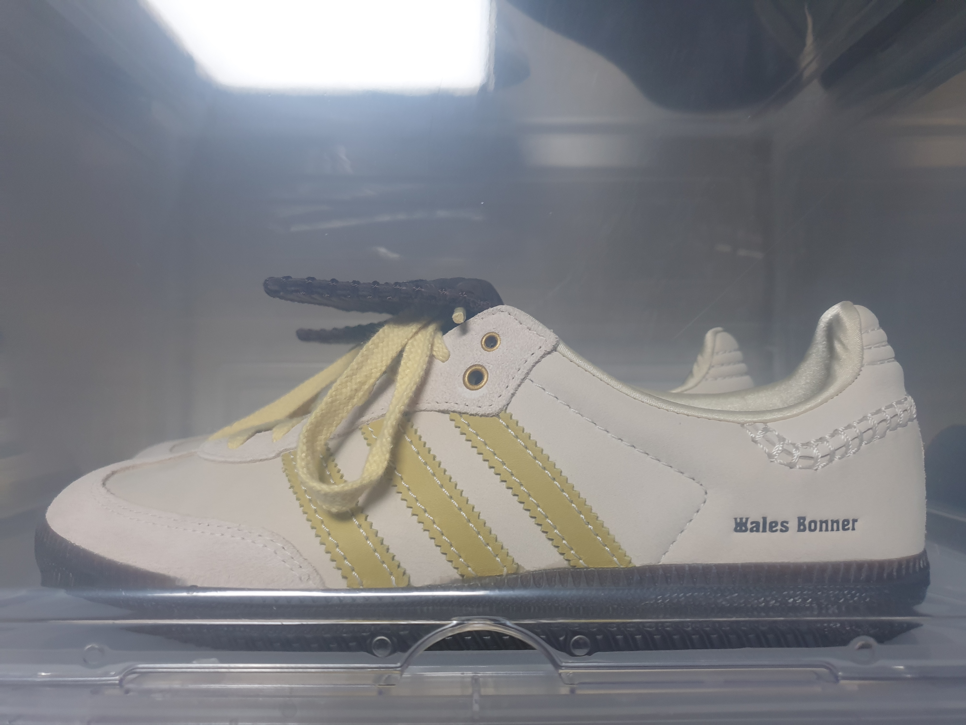 Adidas x Wales Bonner Samba Brown Ecru Tint 착용 스타일